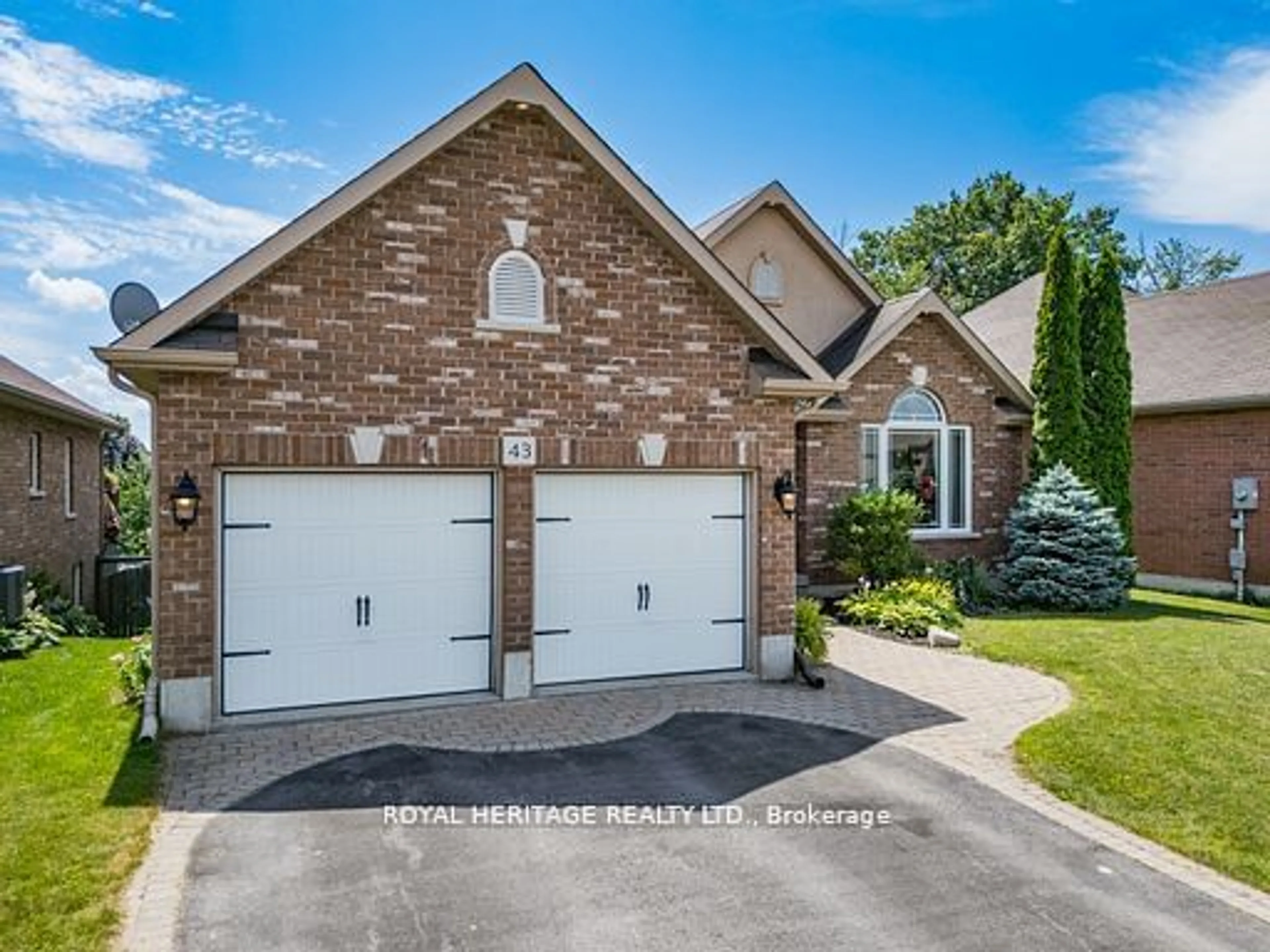 Home with brick exterior material for 43 Mcdougall Dr, Belleville Ontario K8N 4Z5