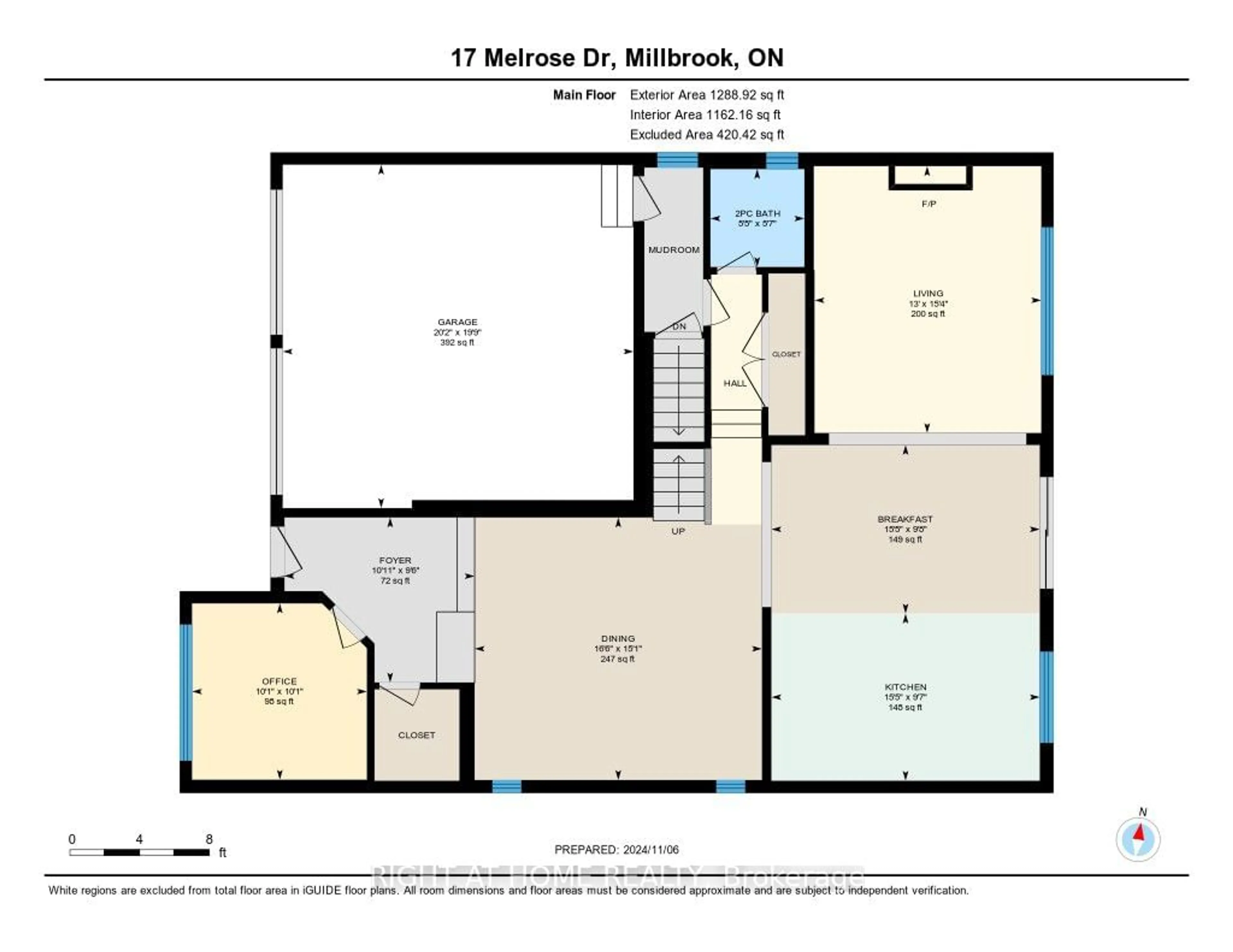 Floor plan for 17 MELROSE Dr, Cavan Monaghan Ontario L0A 1G0