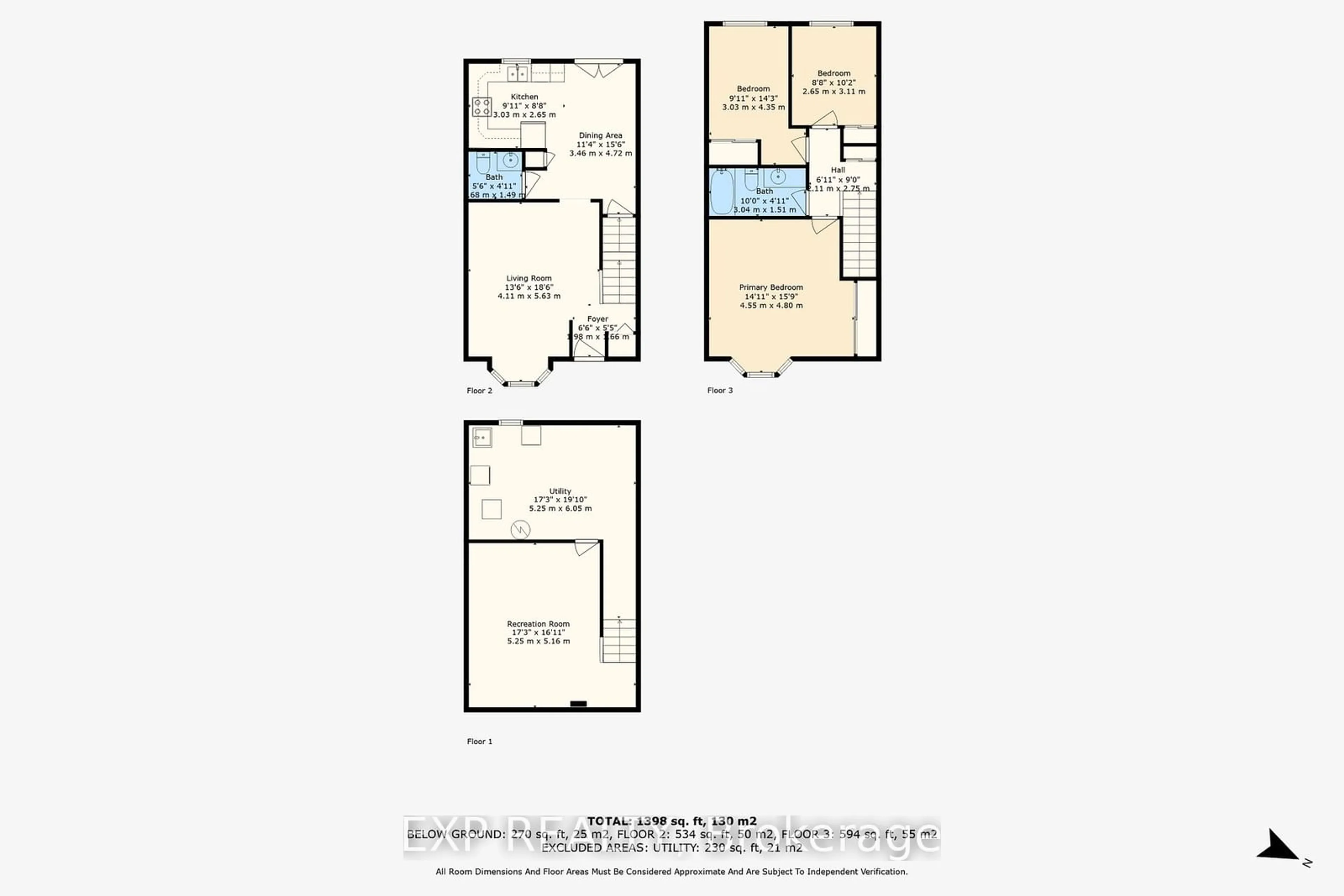 Floor plan for 50 Chapman Crt #45, London Ontario N6G 5E1