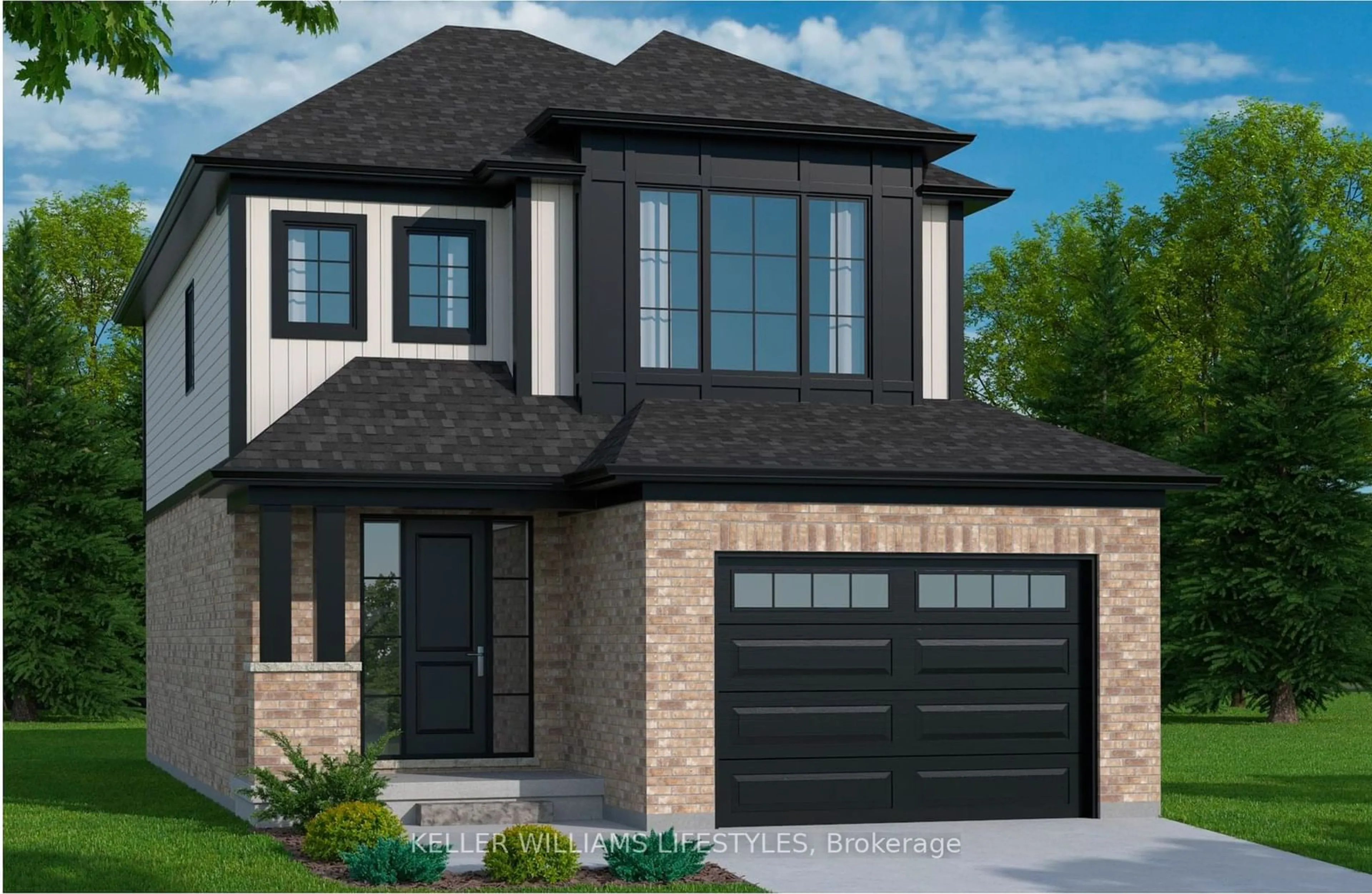 Home with brick exterior material for 4334 LISMER Lane, London Ontario N6L 0A5