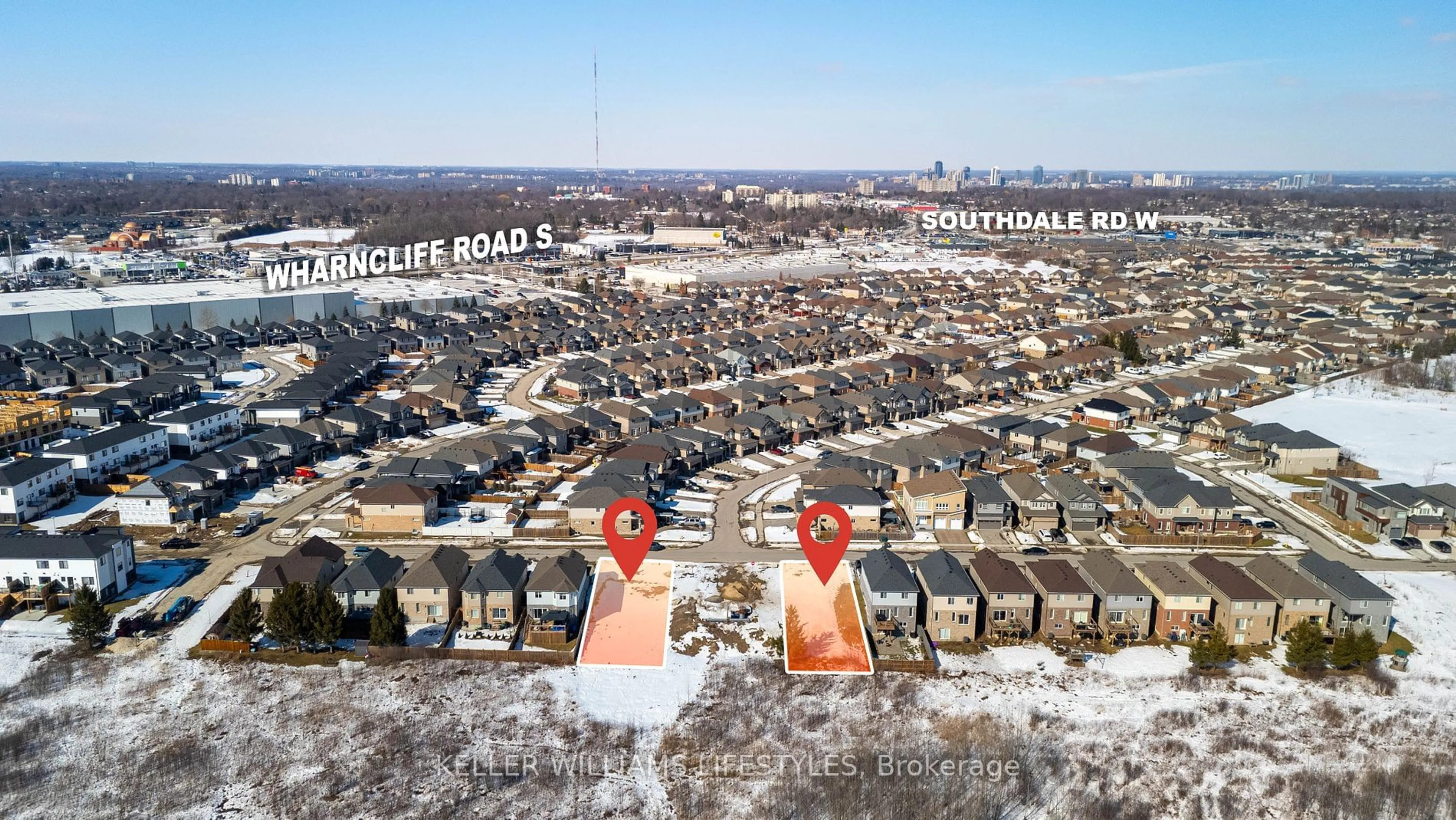 A pic from outside/outdoor area/front of a property/back of a property/a pic from drone, unknown for 4348 LISMER Lane, London Ontario N6L 0A5