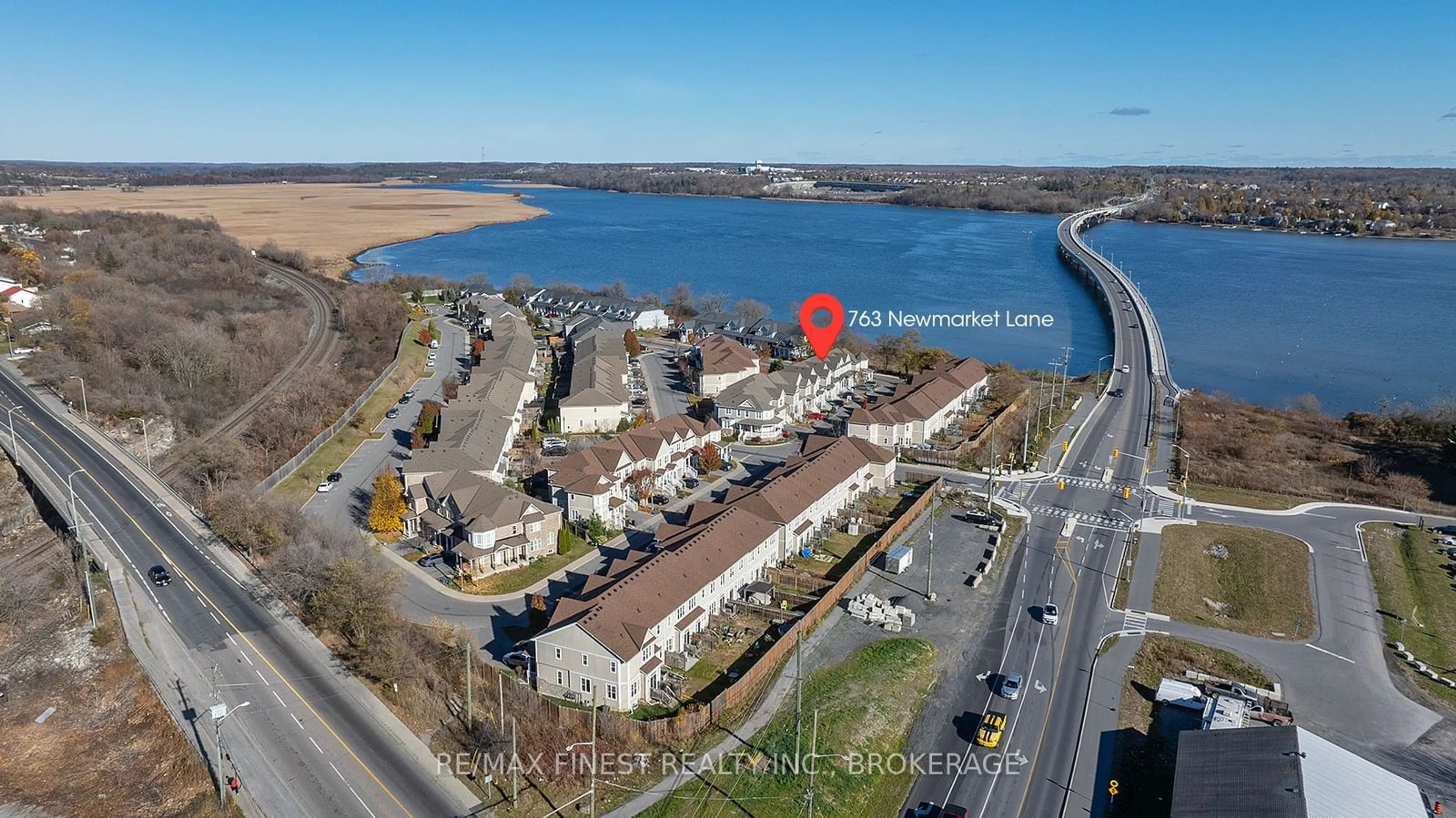 A pic from exterior of the house or condo, the view of lake or river for 763 NEWMARKET Lane, Kingston Ontario K7K 0C8