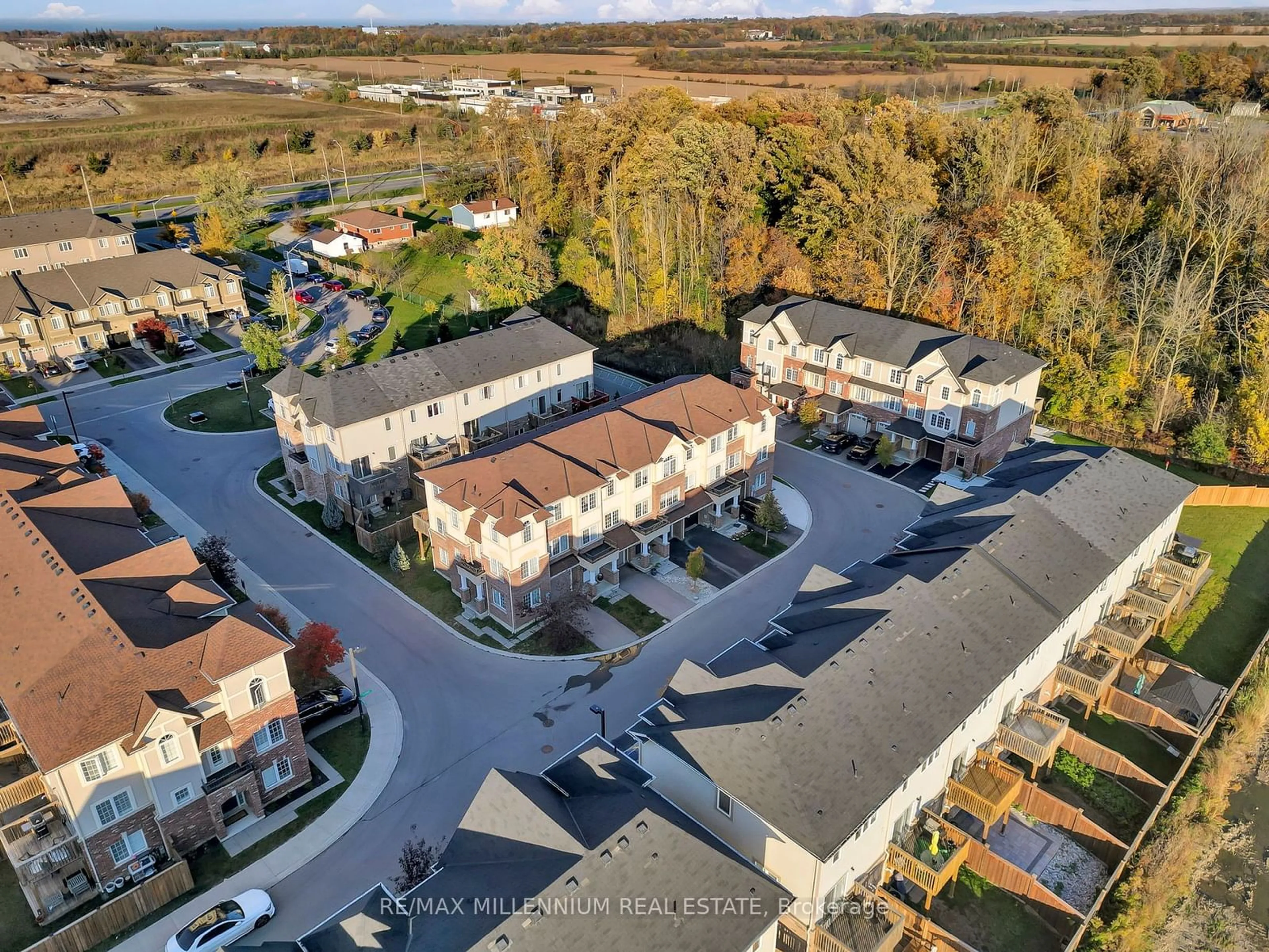 A pic from exterior of the house or condo, the street view for 34 Mayland Tr, Hamilton Ontario L8J 0G4