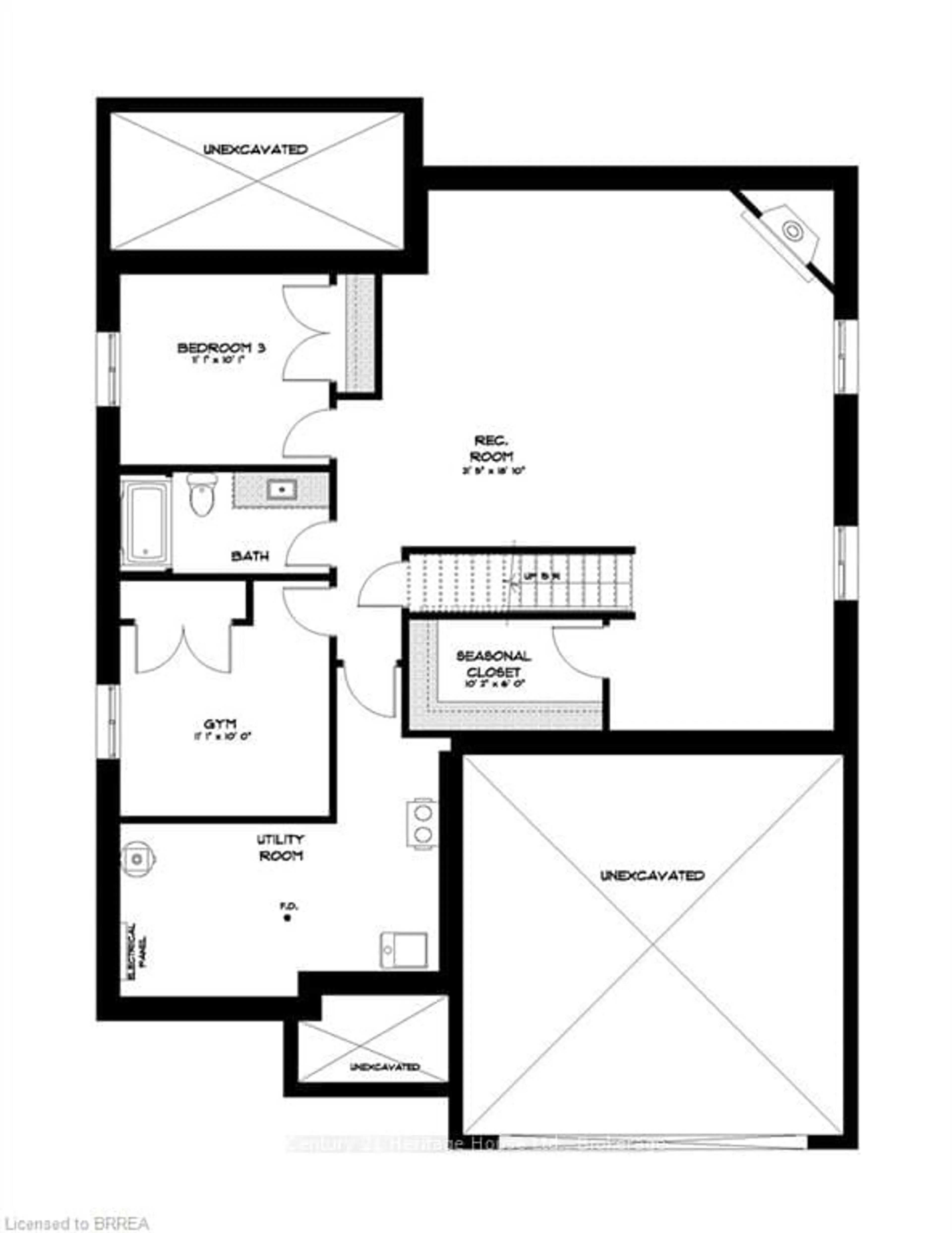 Floor plan for 44 Cedar St, Brant Ontario N3L 0H7