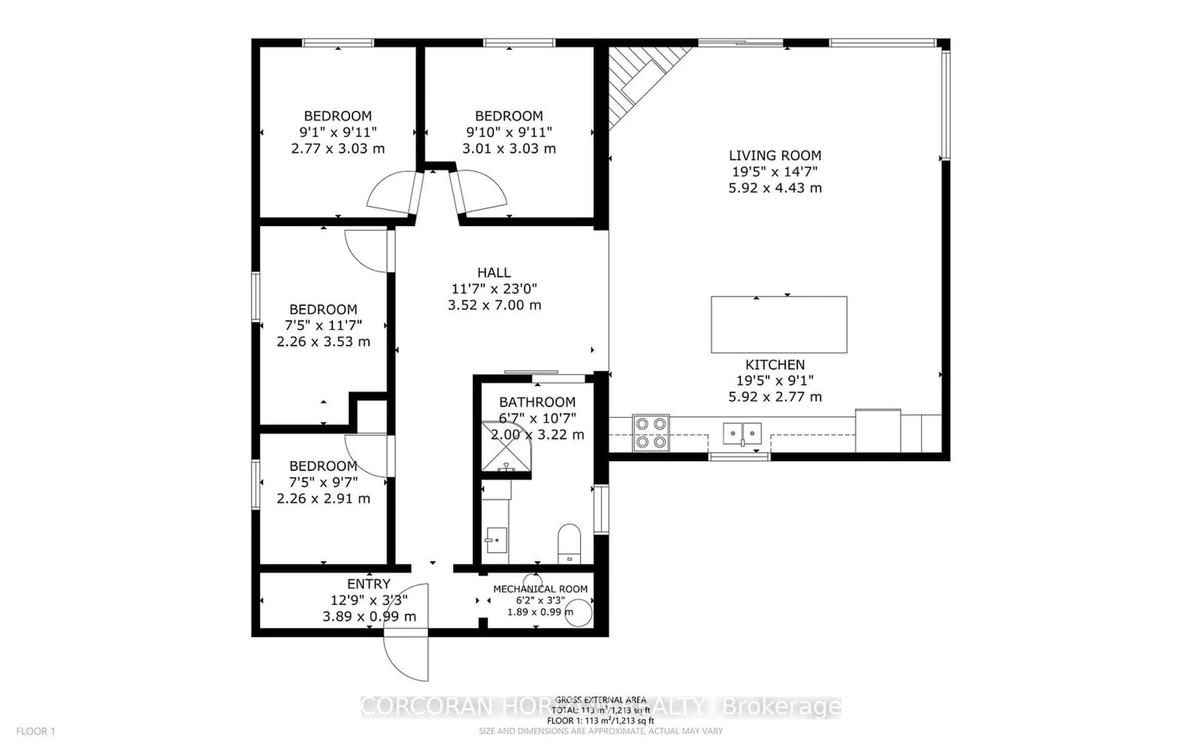 Floor plan for 64 Wolverine Beach Rd, Georgian Bay Ontario L0K 1S0