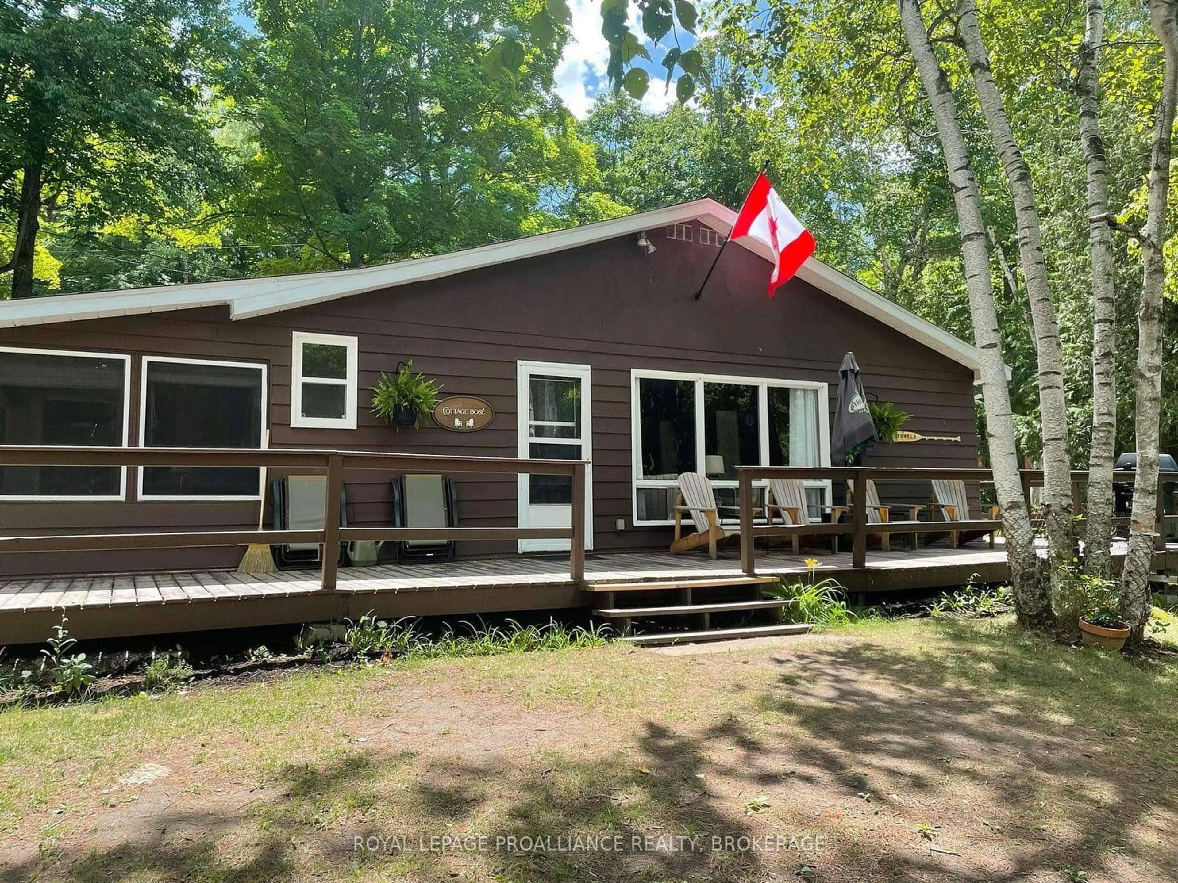 Frontside or backside of a home, cottage for 1300 Grants Creek Rd, Tay Valley Ontario K7H 3C5