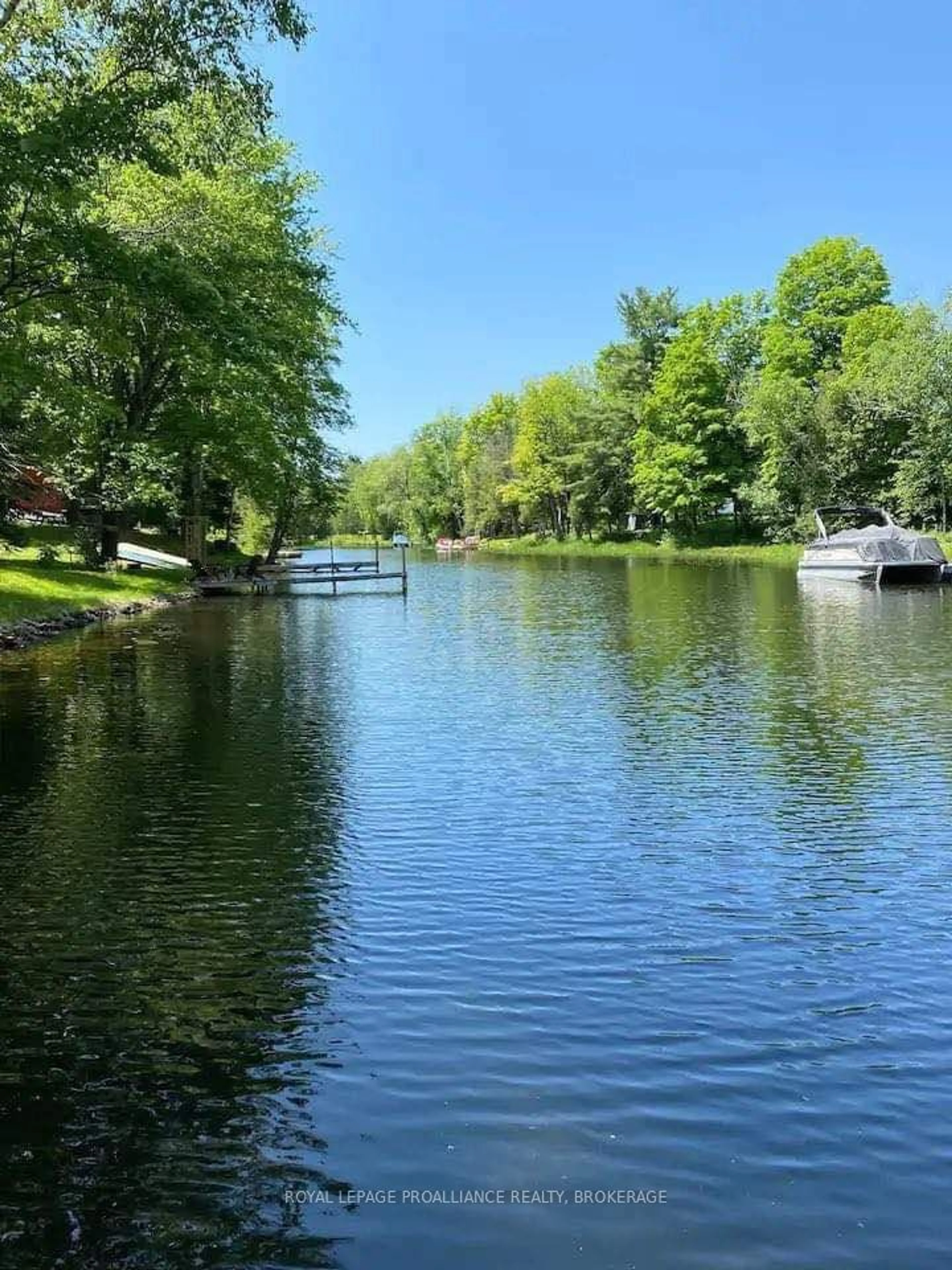 A pic from exterior of the house or condo, the view of lake or river for 1300 Grants Creek Rd, Tay Valley Ontario K7H 3C5