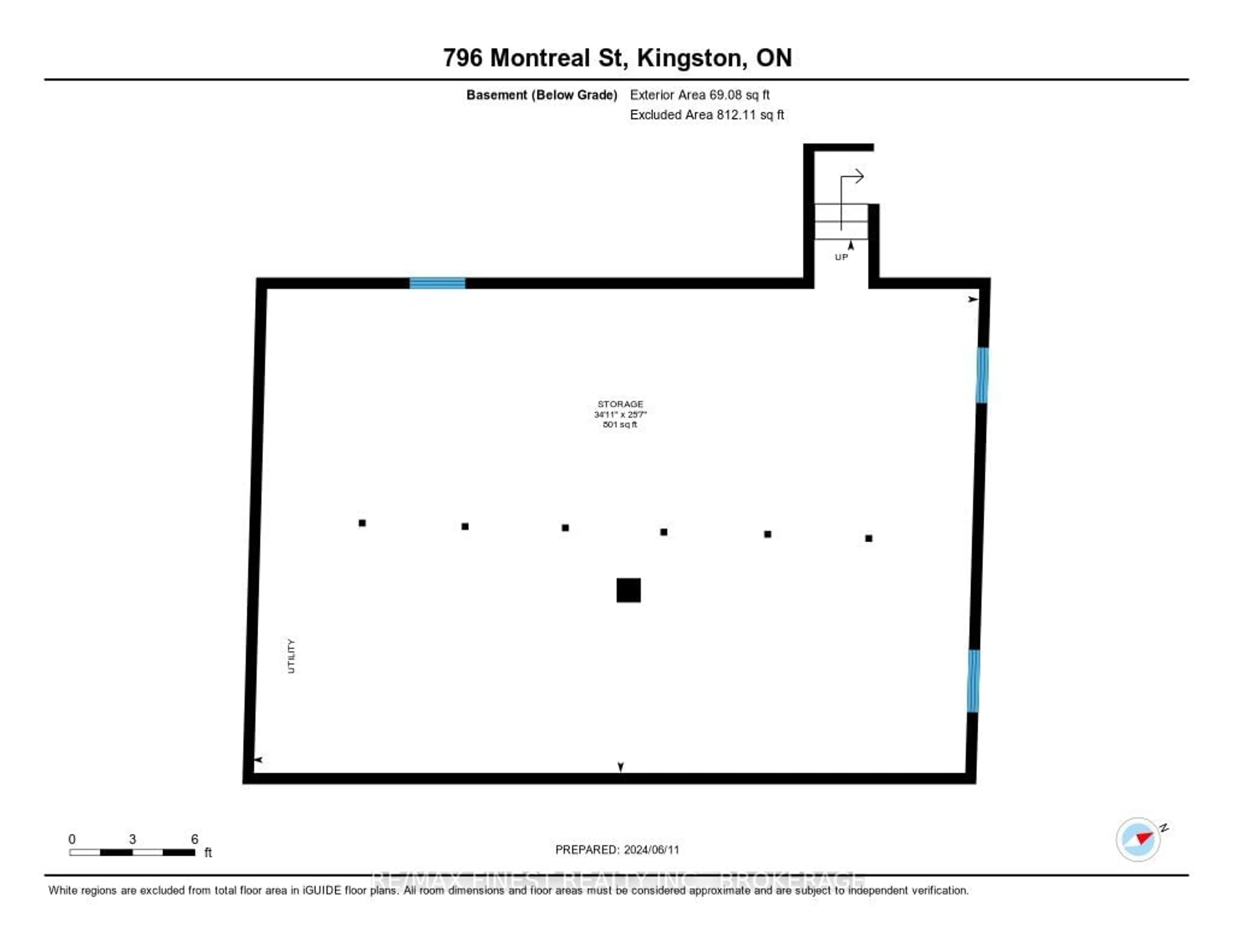 Floor plan for 796 Montreal St, Kingston Ontario K7K 3J5