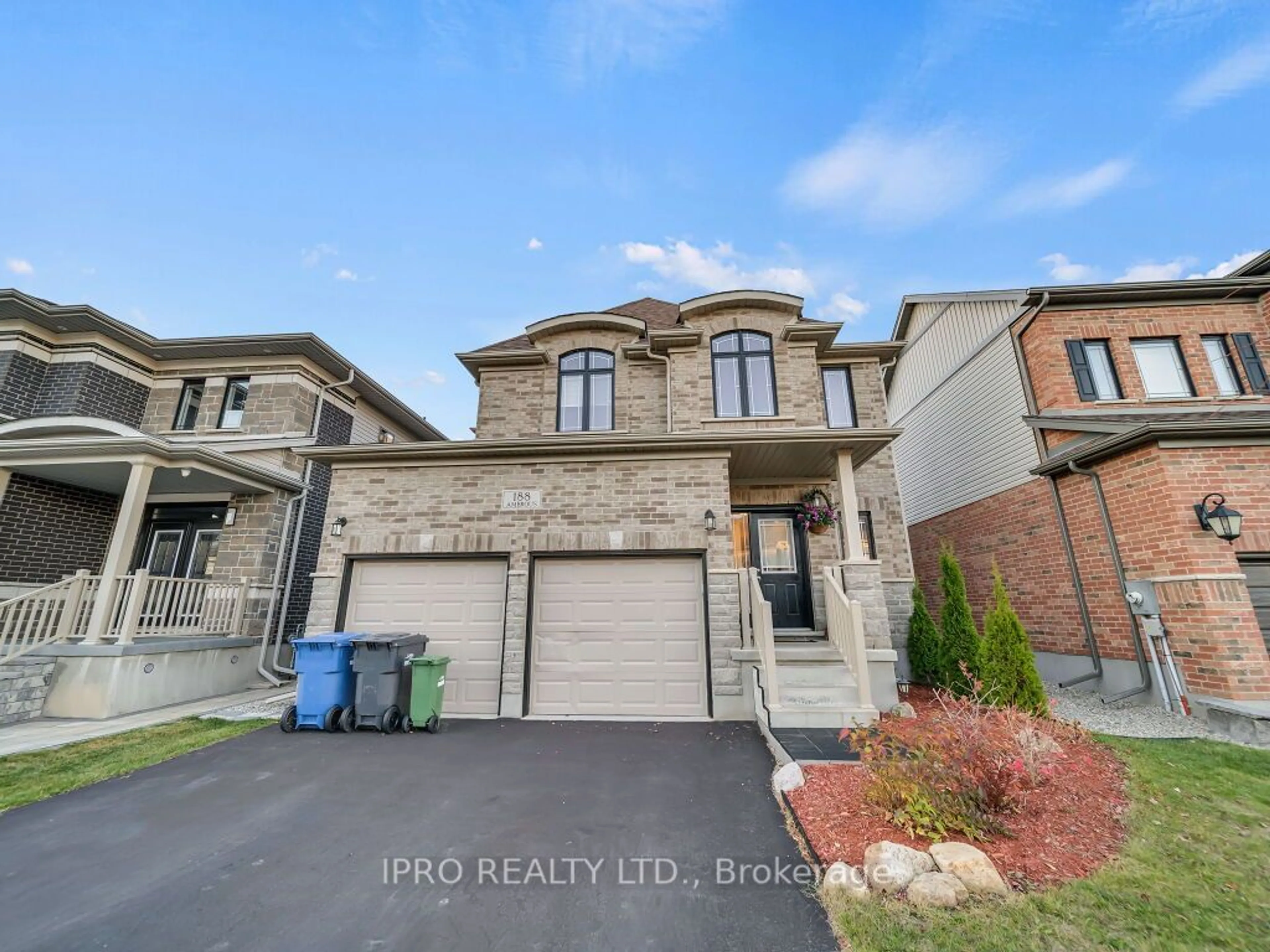 Frontside or backside of a home, the street view for 188 Ambrous Cres, Guelph Ontario N1G 0G3