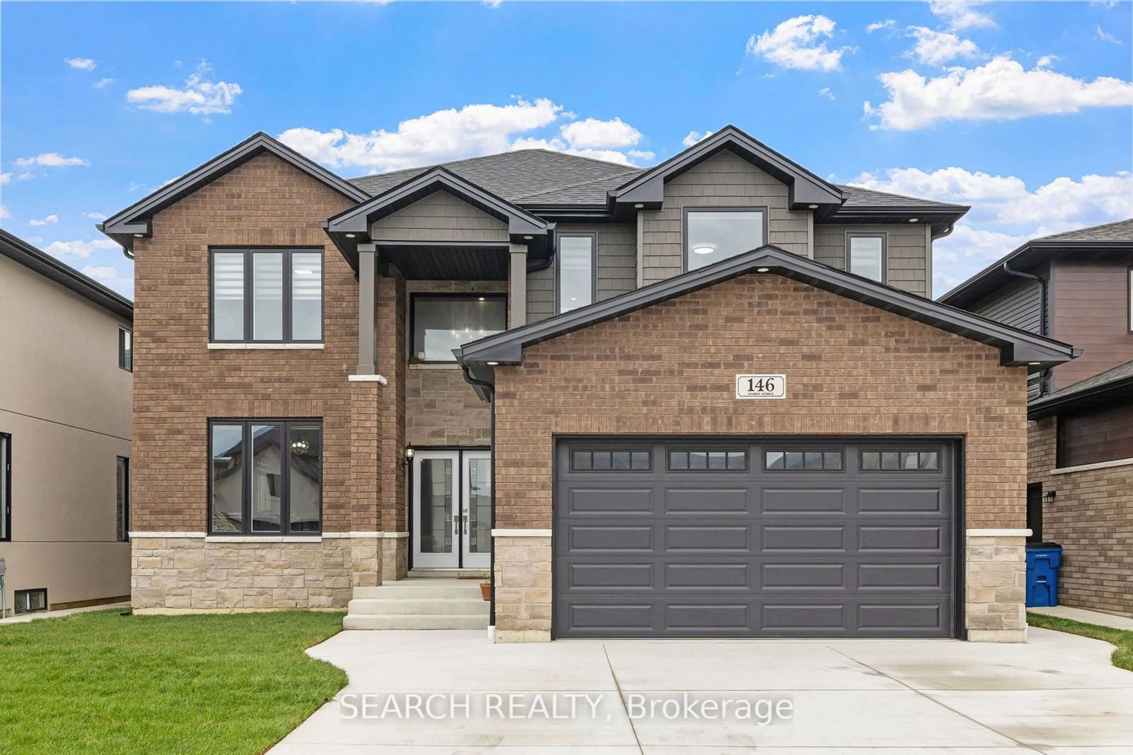 Home with brick exterior material for 146 Tuscany Tr, Chatham-Kent Ontario N7M 0R9