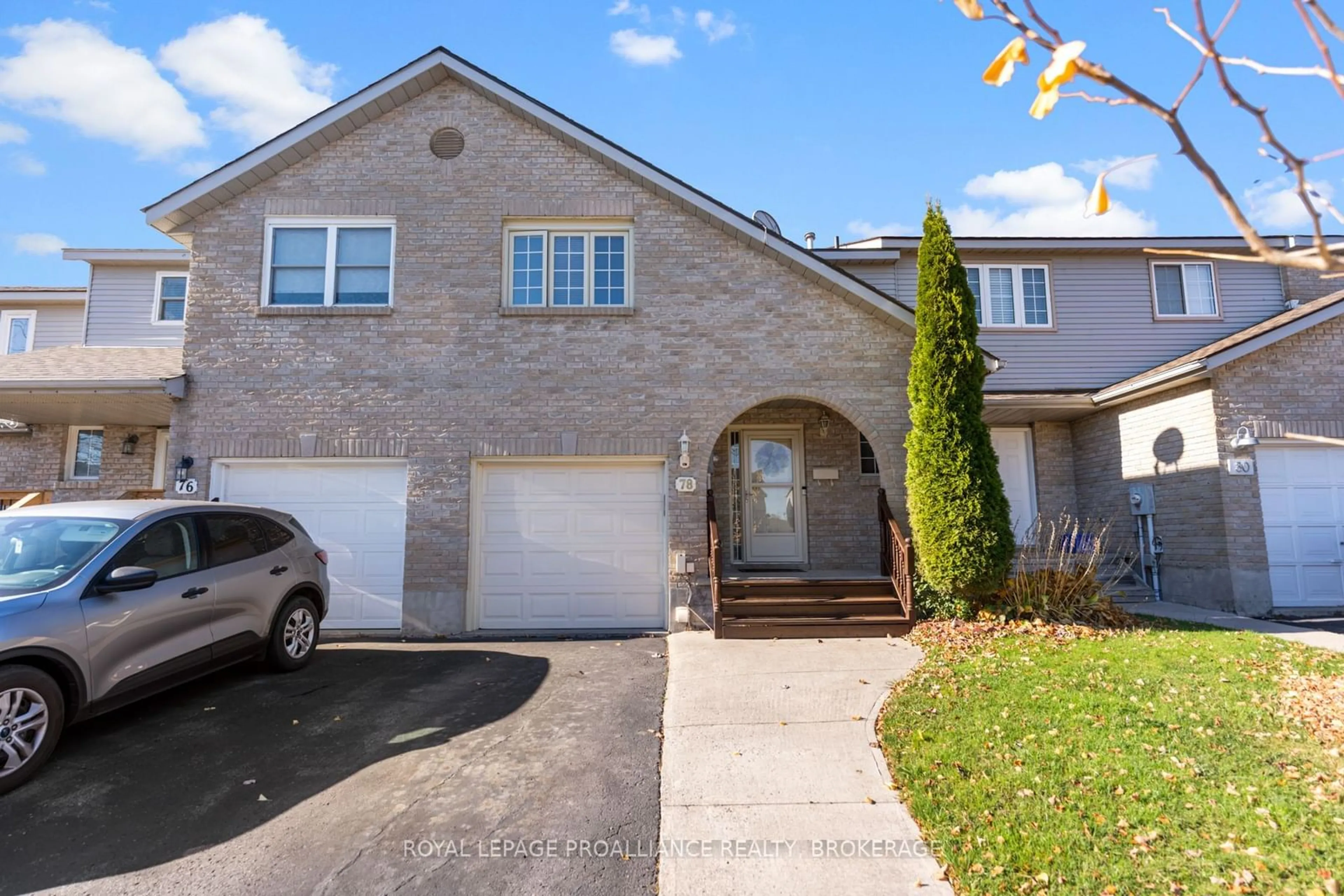 Frontside or backside of a home, the street view for 78 Rose Abbey Dr, Kingston Ontario K7K 6V9