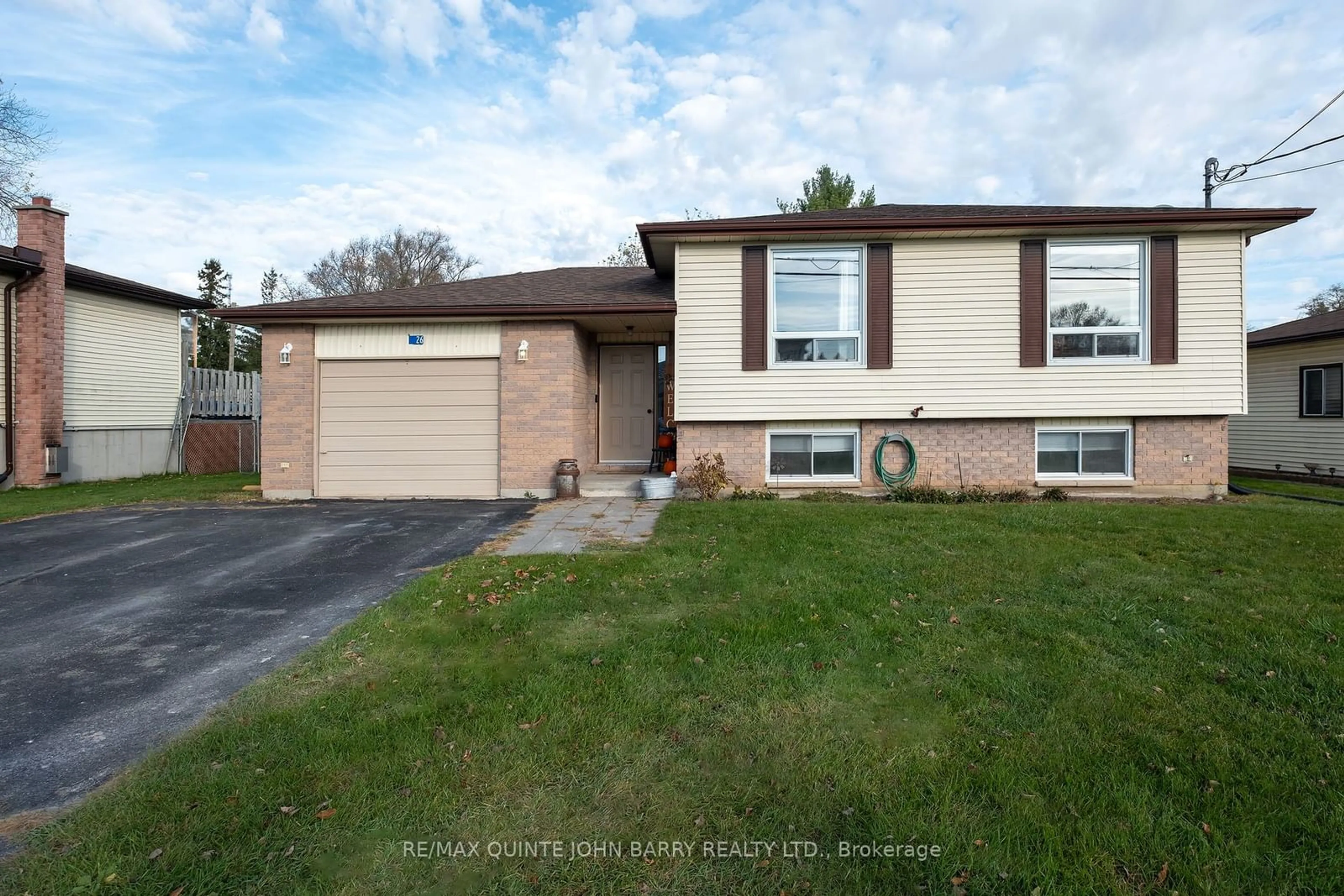 Frontside or backside of a home, cottage for 26 March St, Quinte West Ontario K0K 2C0