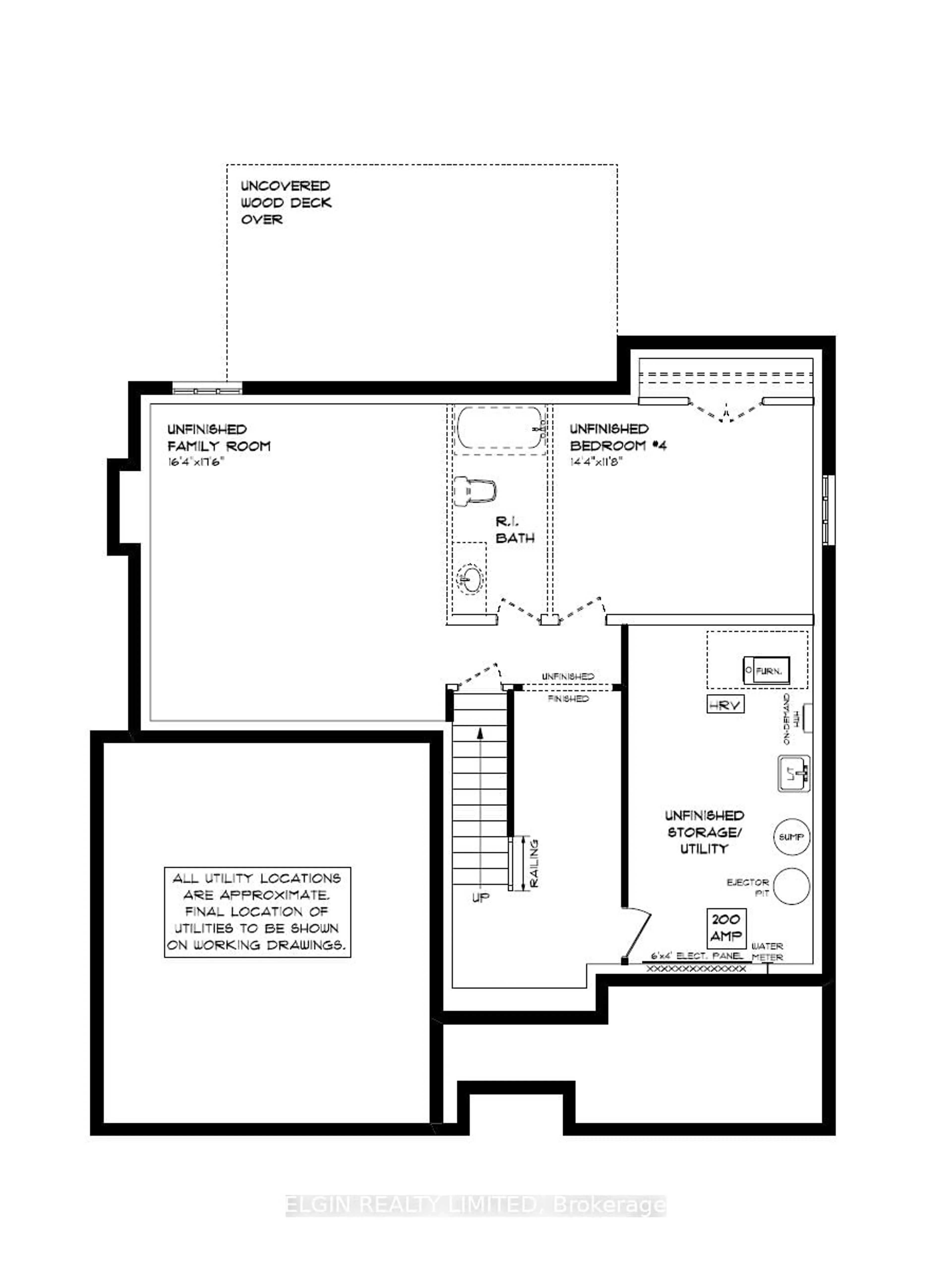 Floor plan for 21 Berardi Cres, South-West Oxford Ontario N0J 1N0