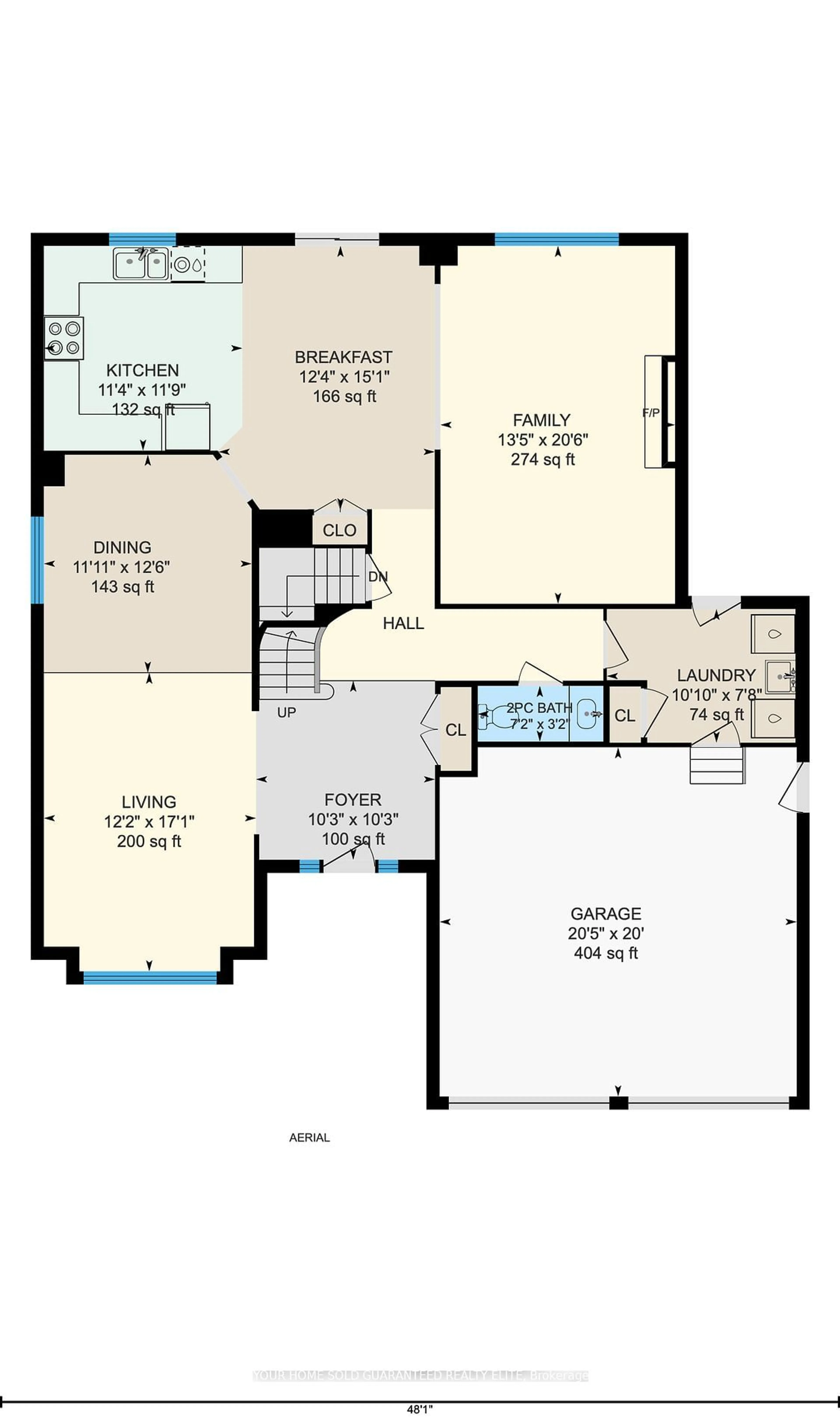 Floor plan for 385 Kerman Ave, Grimsby Ontario L3M 5C4