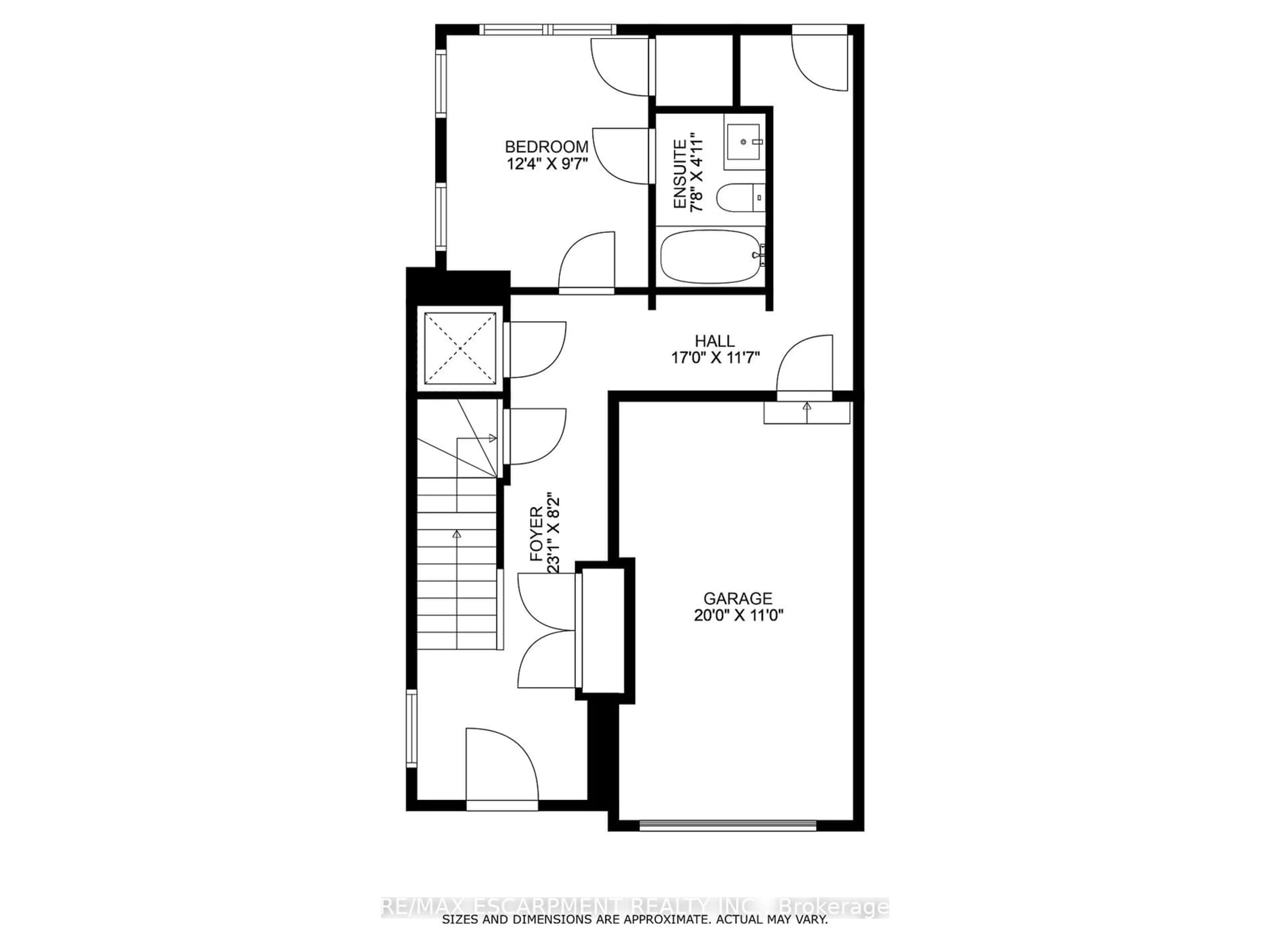 Floor plan for 11 Church St, Hamilton Ontario L9G 2Y6