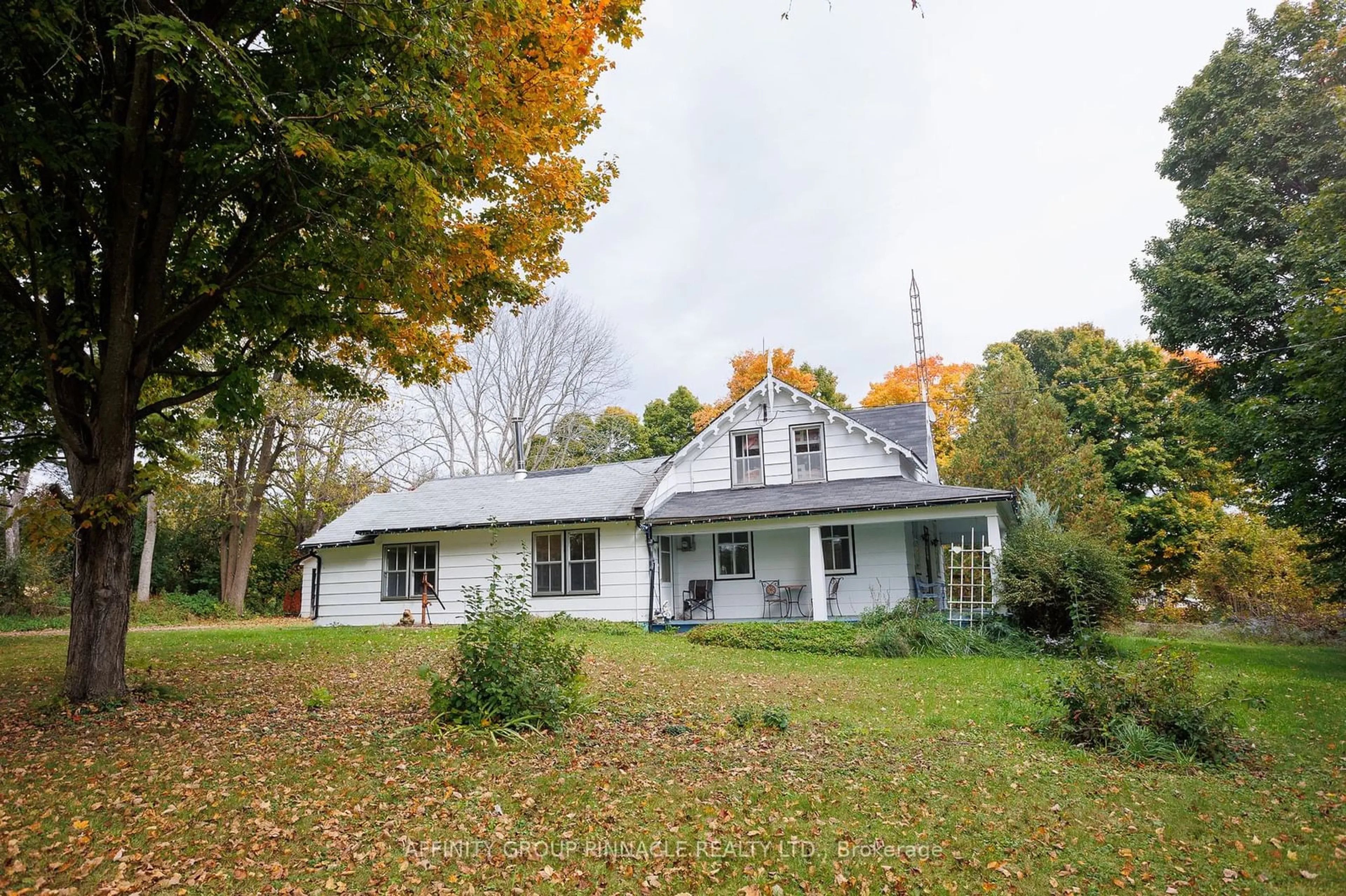 A pic from exterior of the house or condo, cottage for 163 Sturgeon Point Rd, Kawartha Lakes Ontario K0M 1N0