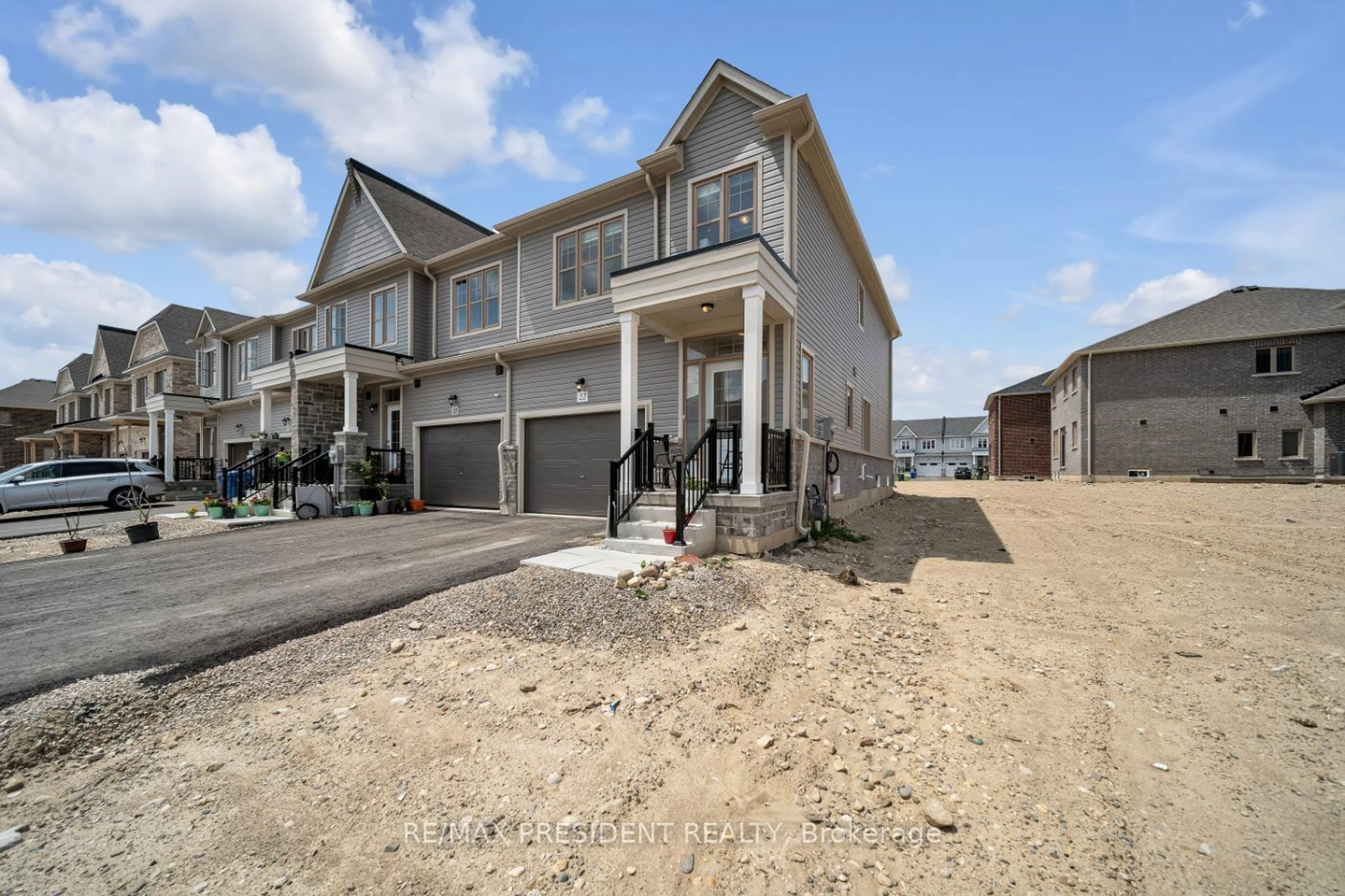 A pic from exterior of the house or condo, the street view for 22 Middleton St, Southgate Ontario N0C 1B0