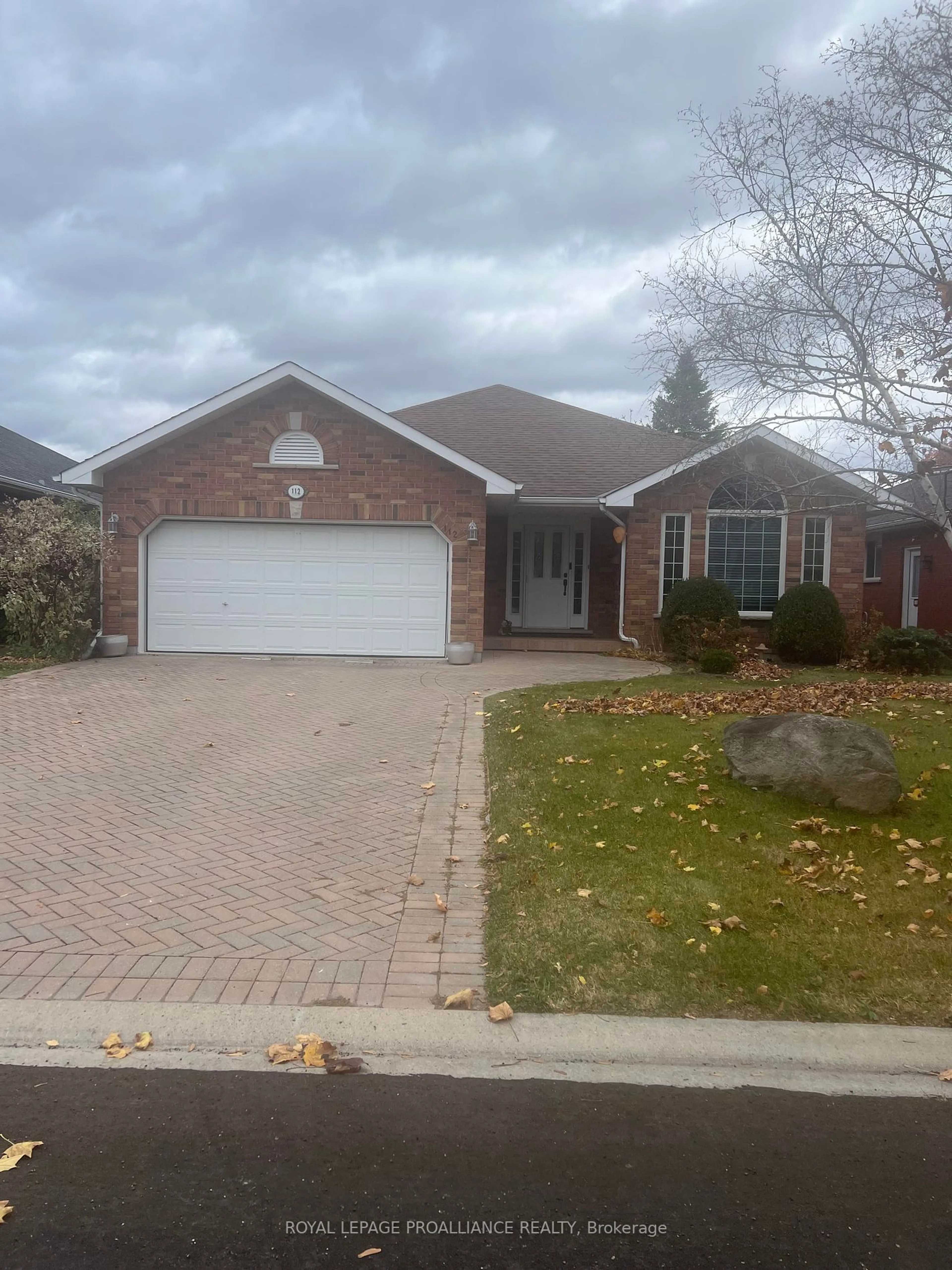 Frontside or backside of a home, the street view for 112 Hickory Grve, Belleville Ontario K8N 5W9