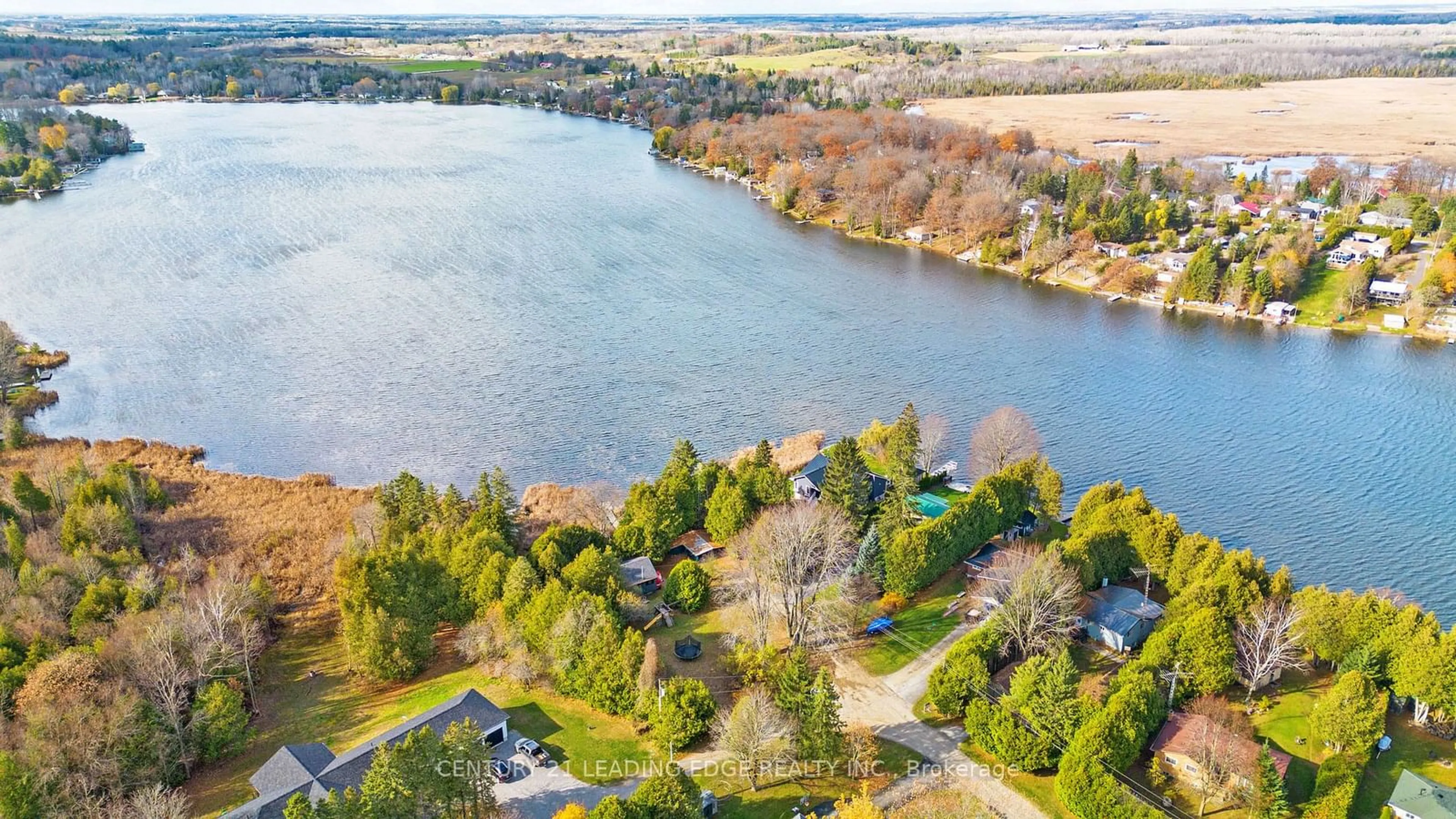 A pic from exterior of the house or condo, the view of lake or river for 81 Shelter Bay St, Kawartha Lakes Ontario K0L 2W0