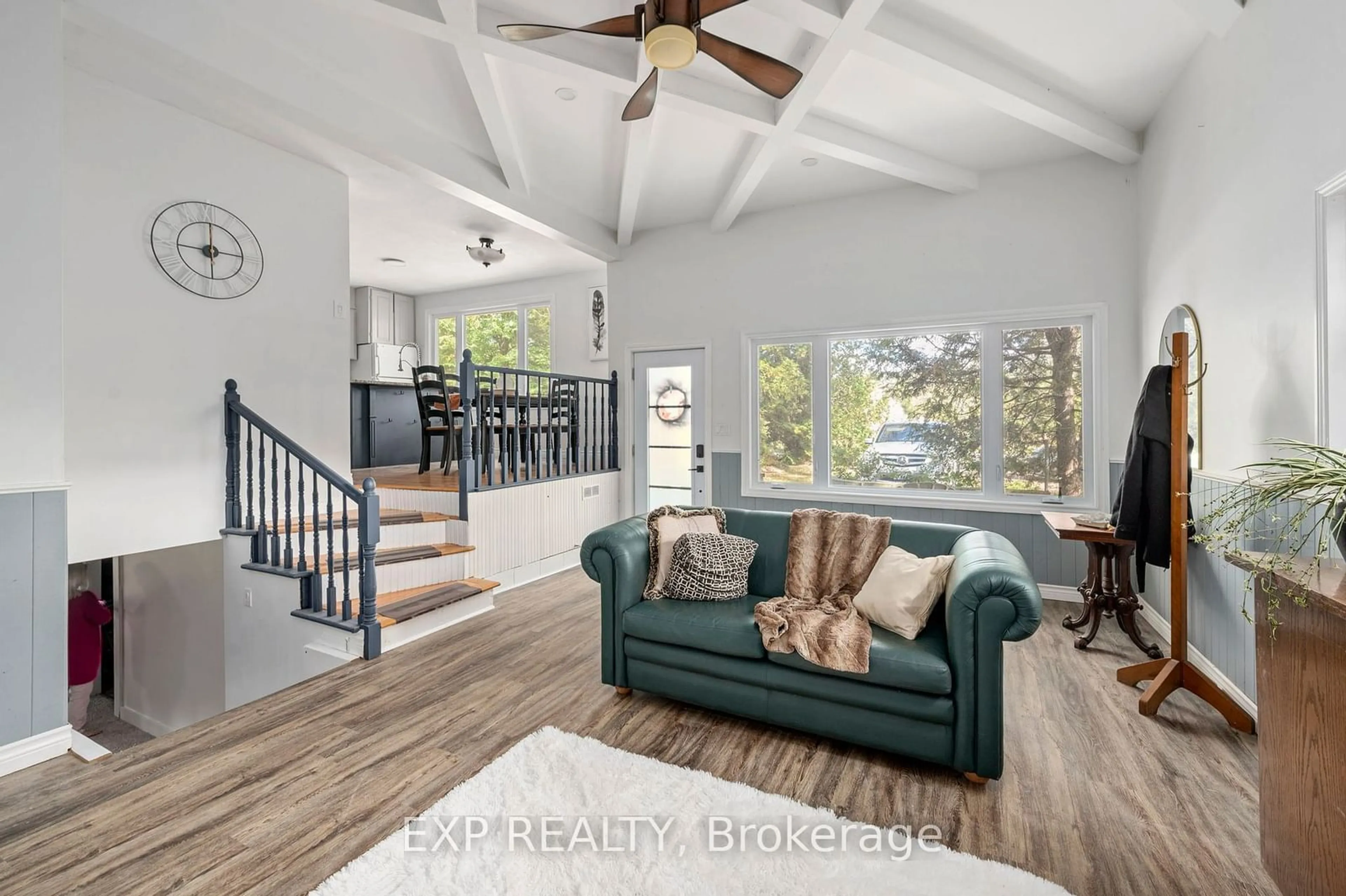 Living room, wood floors for 23243 Melbourne Rd, Southwest Middlesex Ontario N0L 1T0