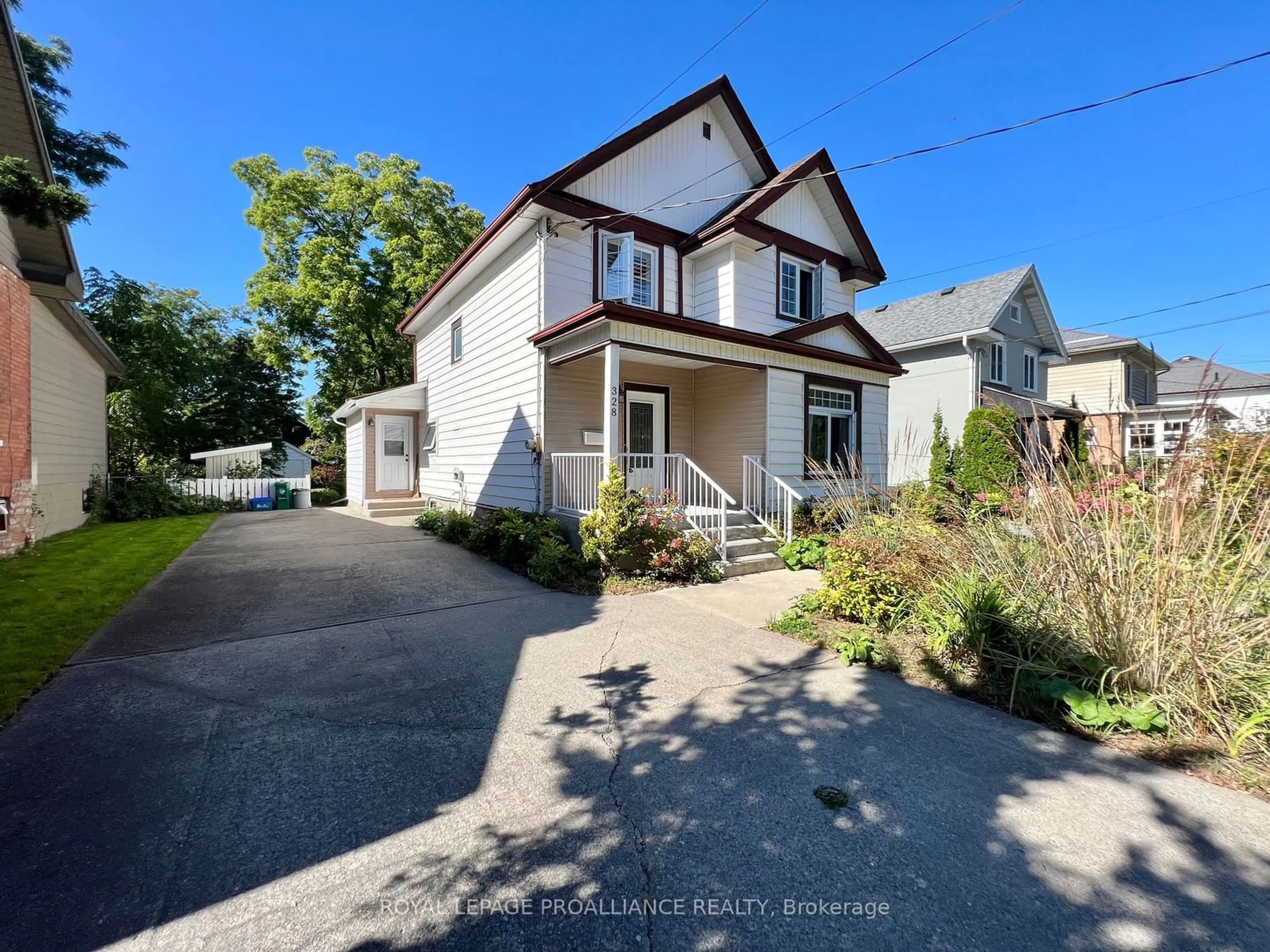 Frontside or backside of a home, the street view for 328 Foster Ave, Belleville Ontario K8N 3R5