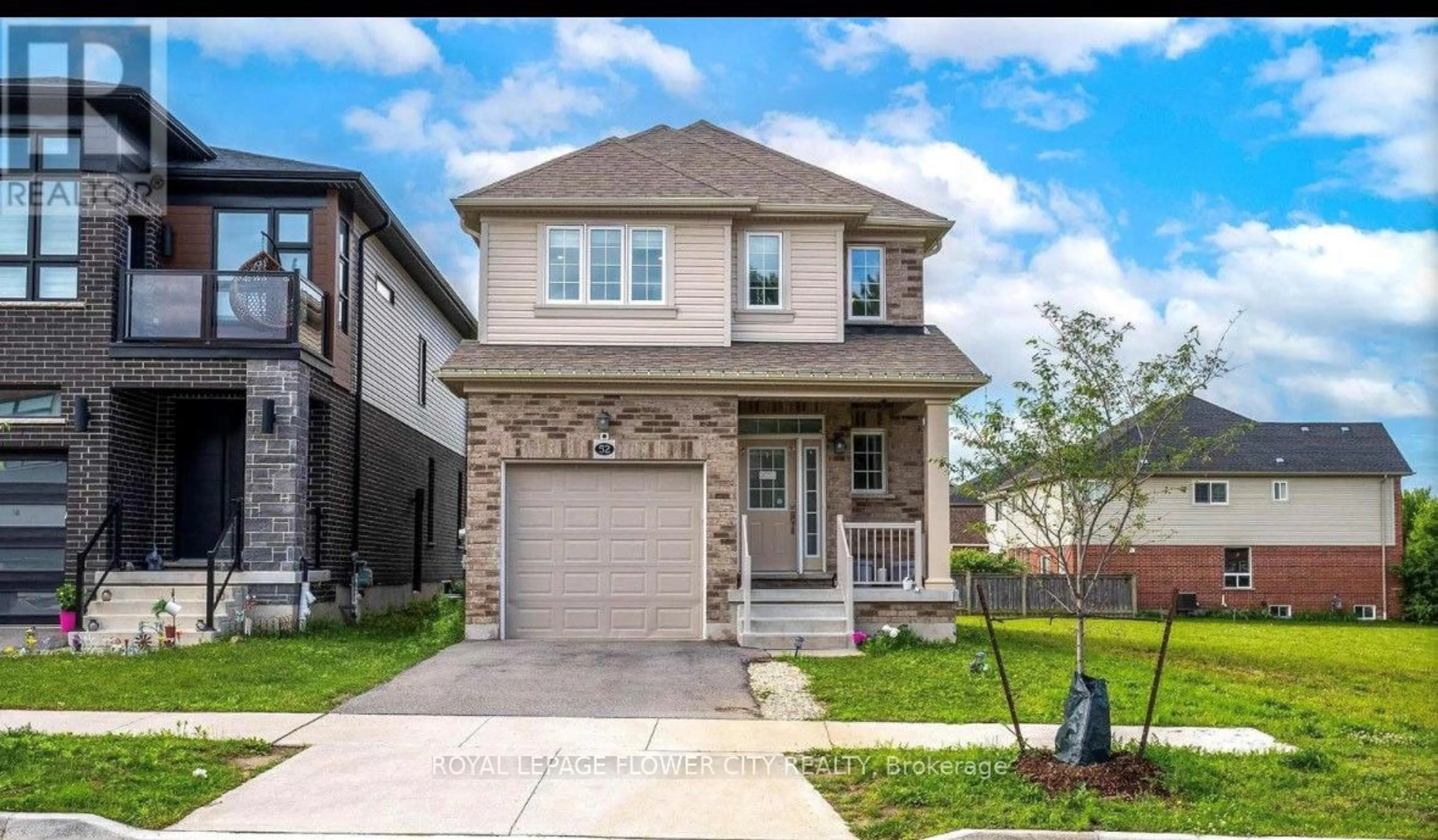 Frontside or backside of a home, cottage for 52 Monarch Woods Dr, Kitchener Ontario N2P 2Y9