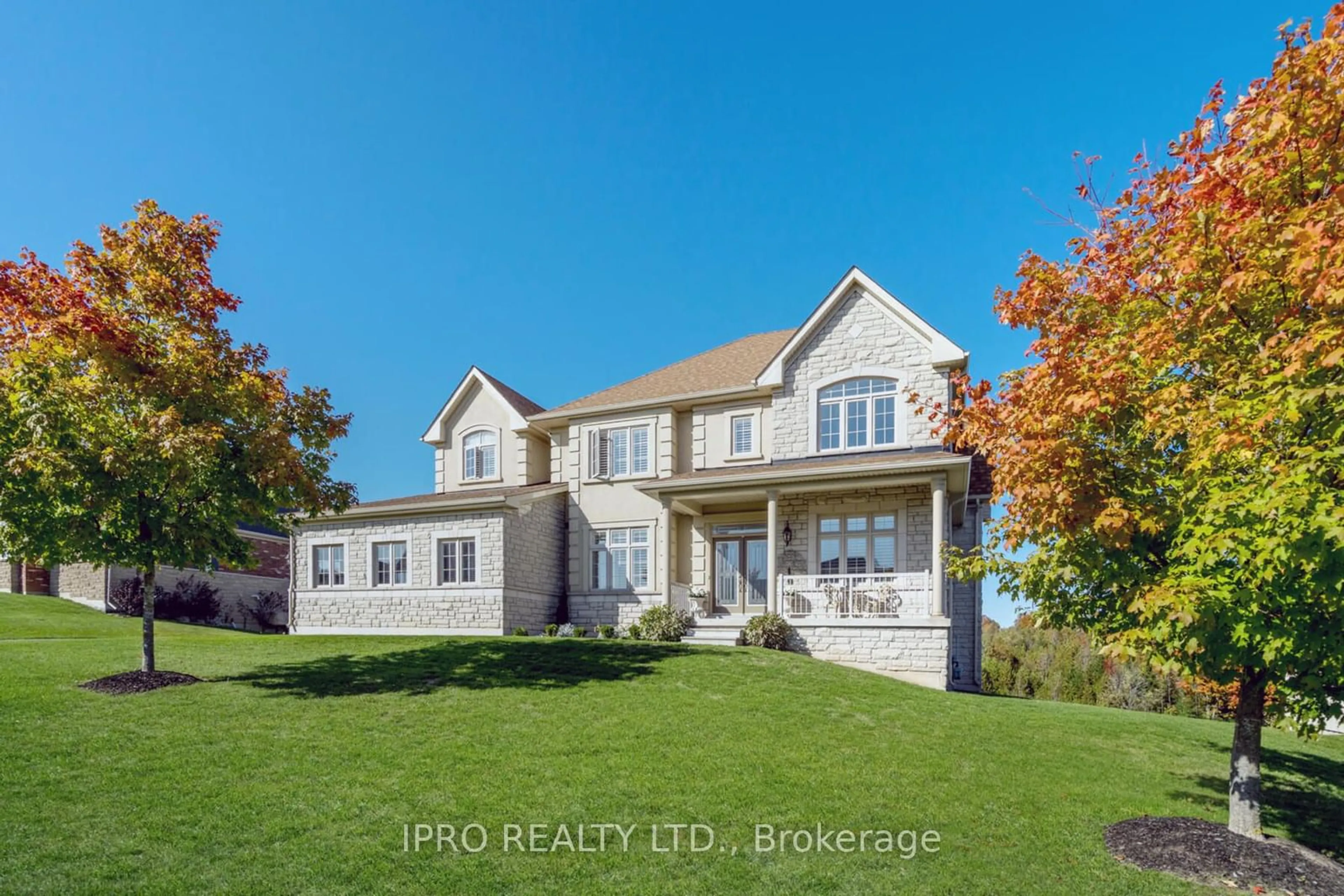 Frontside or backside of a home, the street view for 44 Orchard Dr, Mono Ontario L9W 6L6