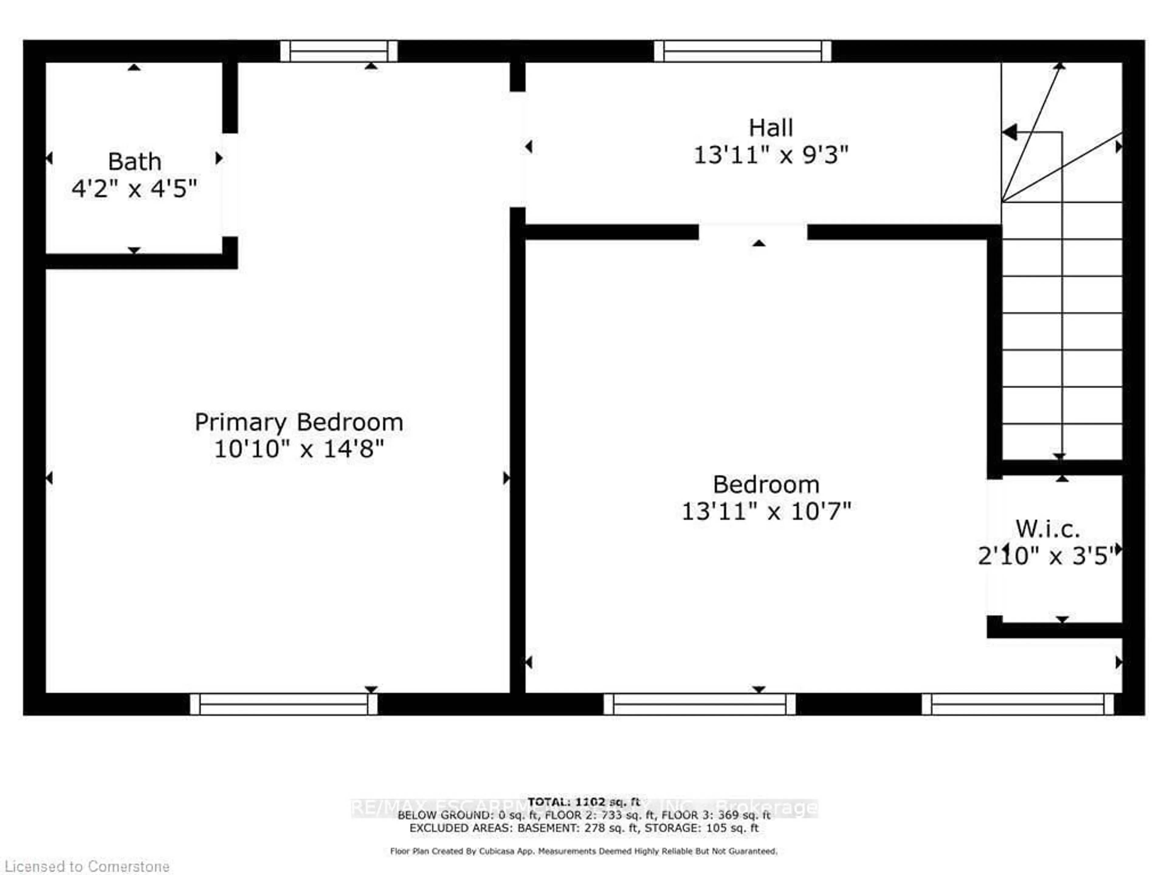 Floor plan for 25 Albion St, Brantford Ontario N3T 3L9