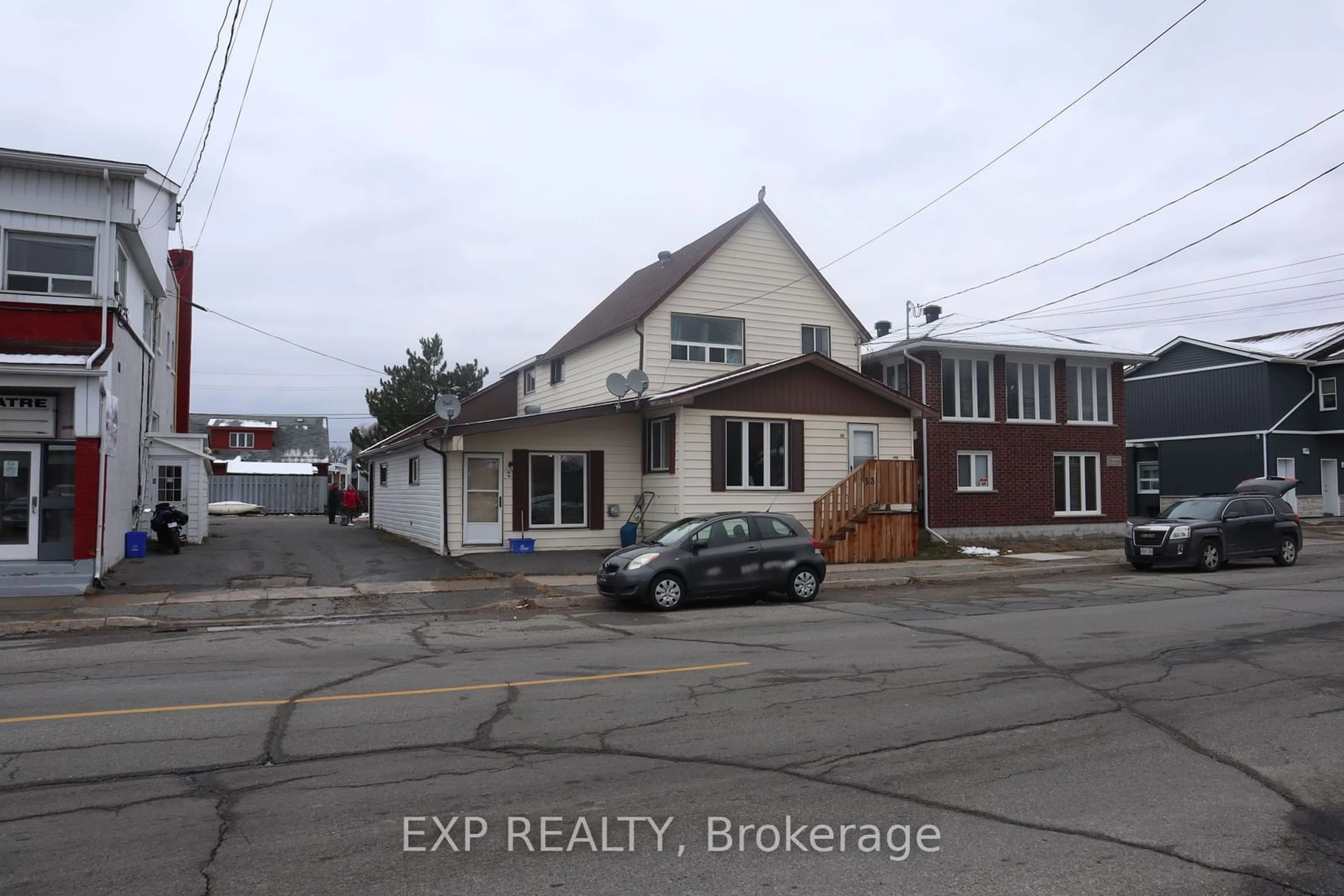 Frontside or backside of a home, the front or back of building for 53 Main St, Greater Sudbury Ontario P0M 1L0