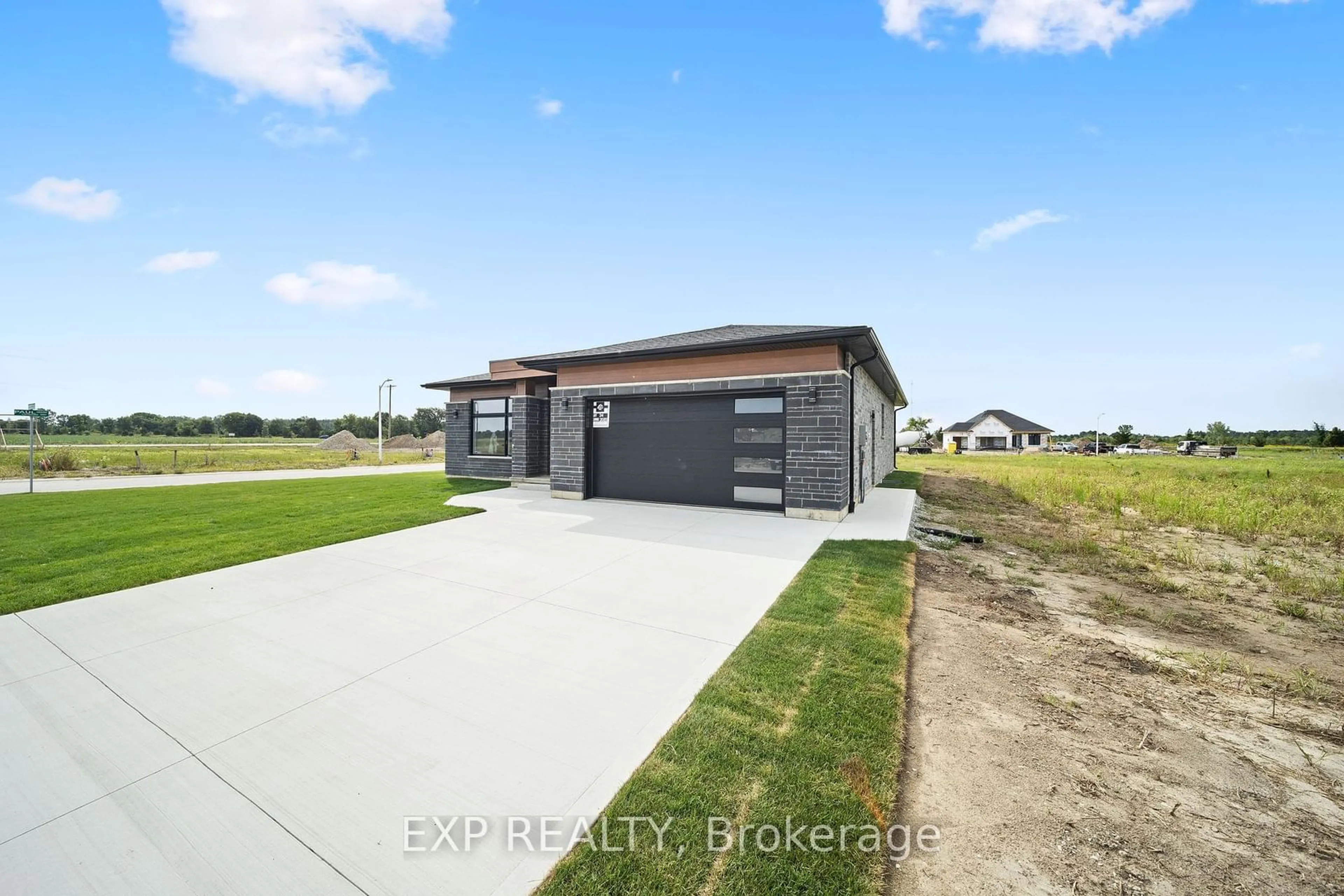 Frontside or backside of a home, the street view for 3585 Britt Blvd, Plympton-Wyoming Ontario N0N 1E0