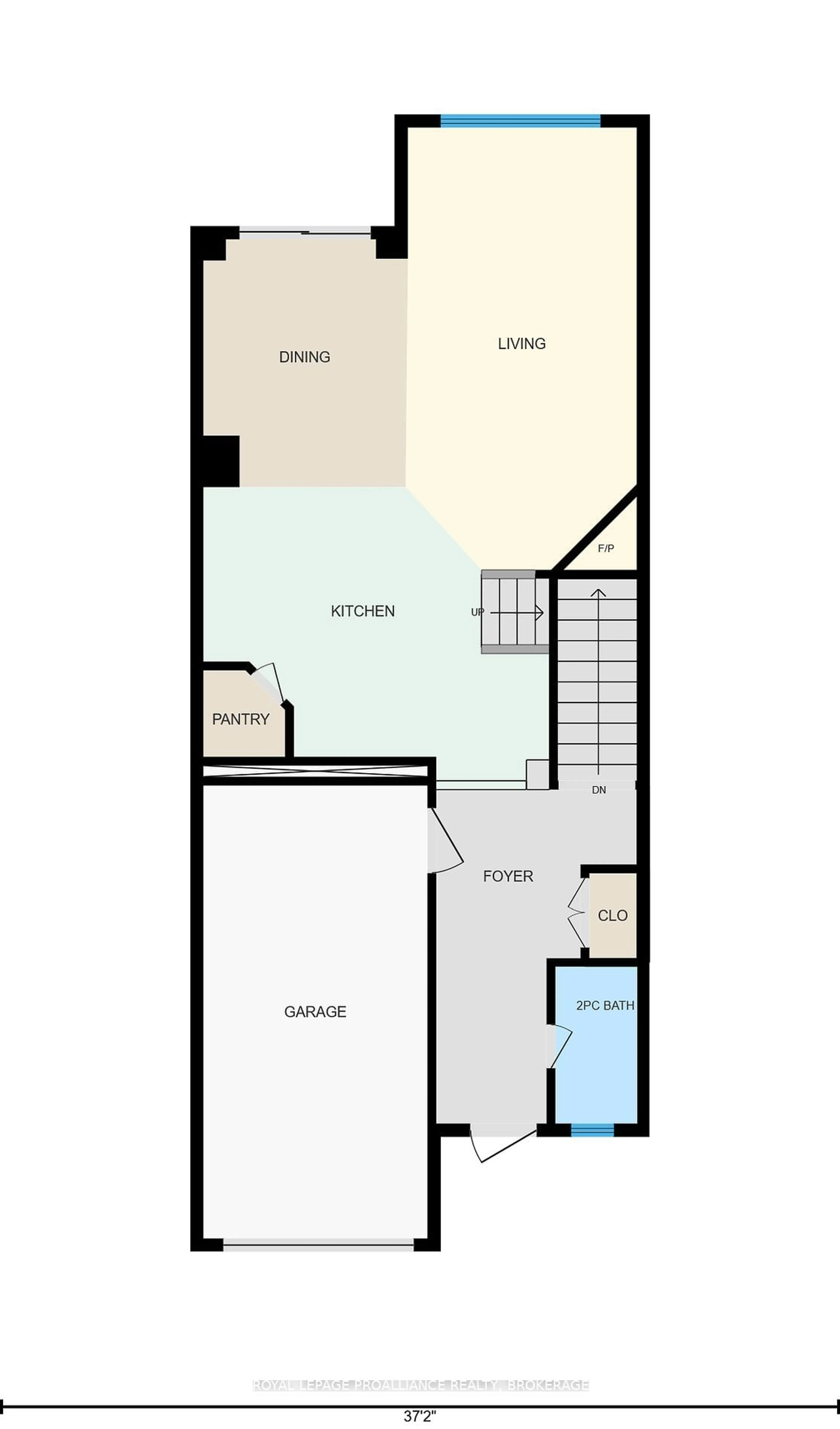 Floor plan for 1341 TREMONT Dr, Kingston Ontario K7P 0M5