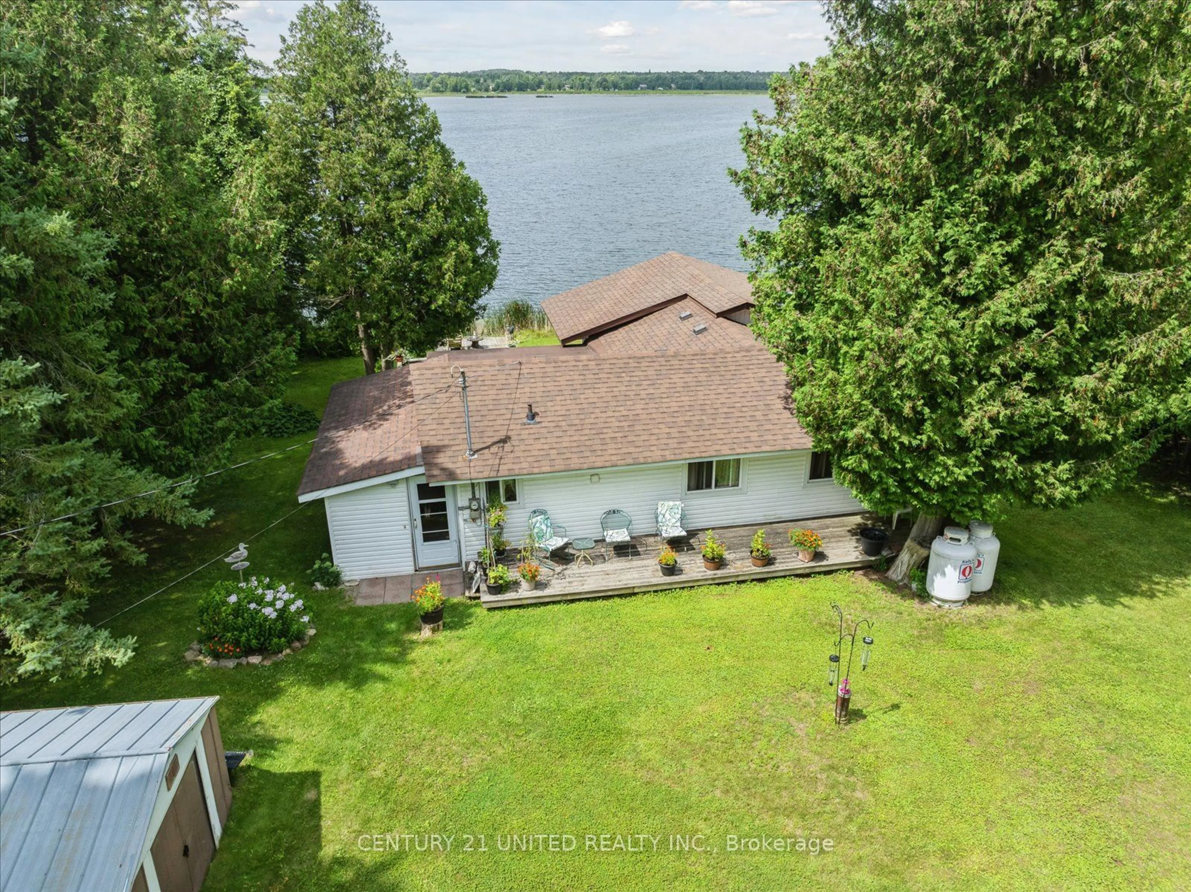 Frontside or backside of a home, cottage for 25 Cedarview Dr, Kawartha Lakes Ontario K0L 2W0