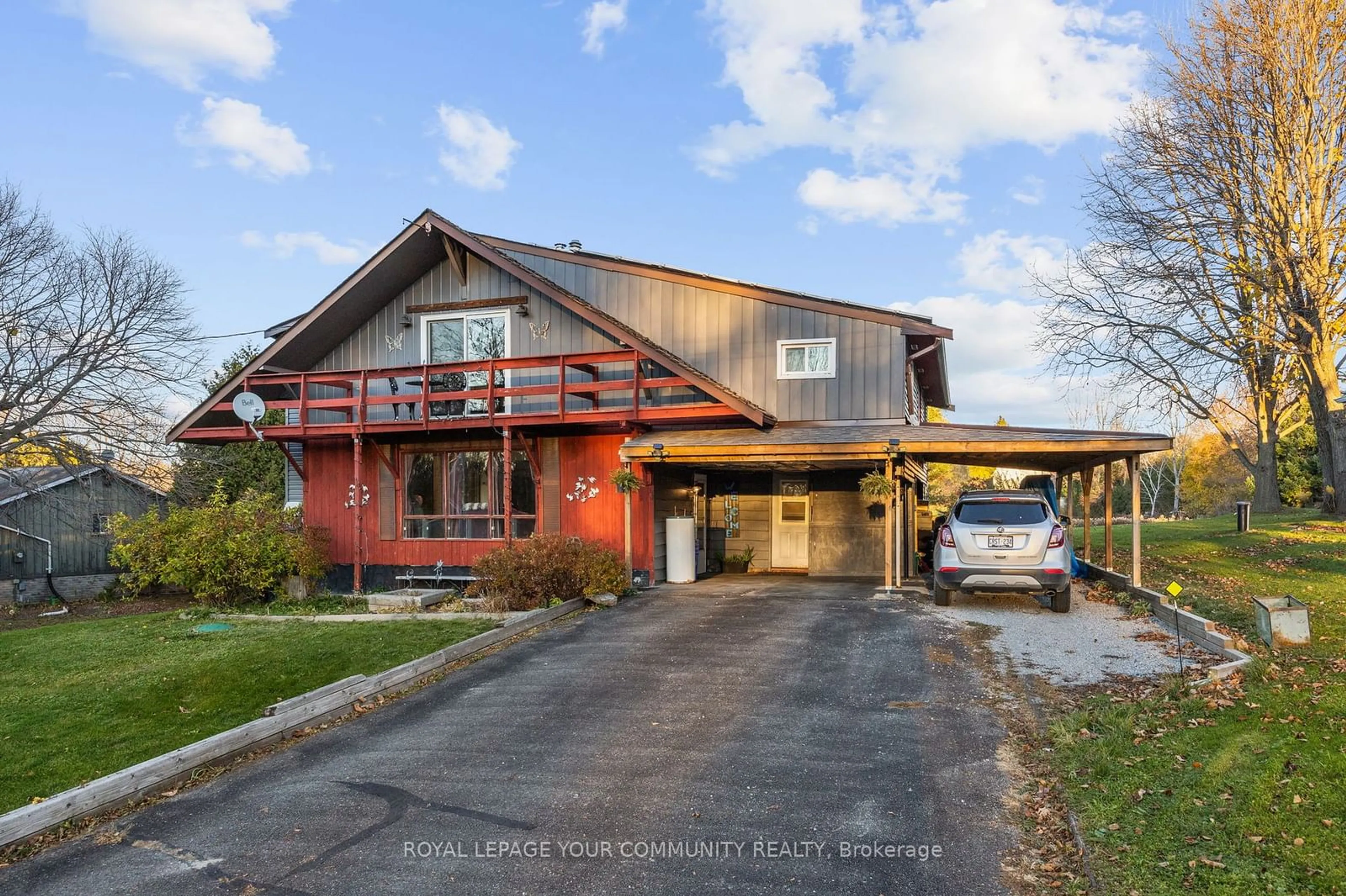 Frontside or backside of a home, cottage for 79 Ball Point Rd, Kawartha Lakes Ontario K0M 2C0