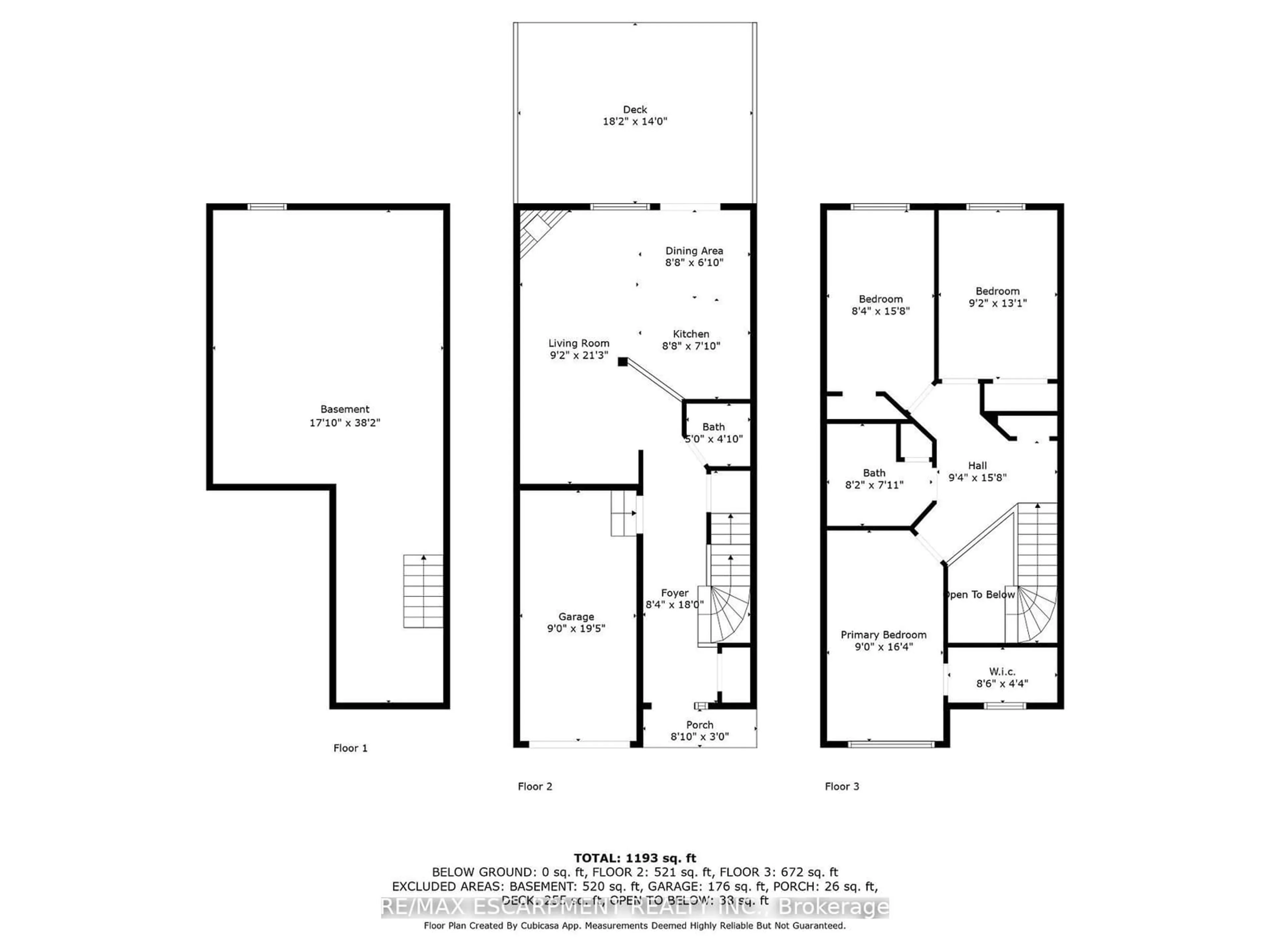 Floor plan for 10 Cadham Blvd #31, Hamilton Ontario L8W 3X6