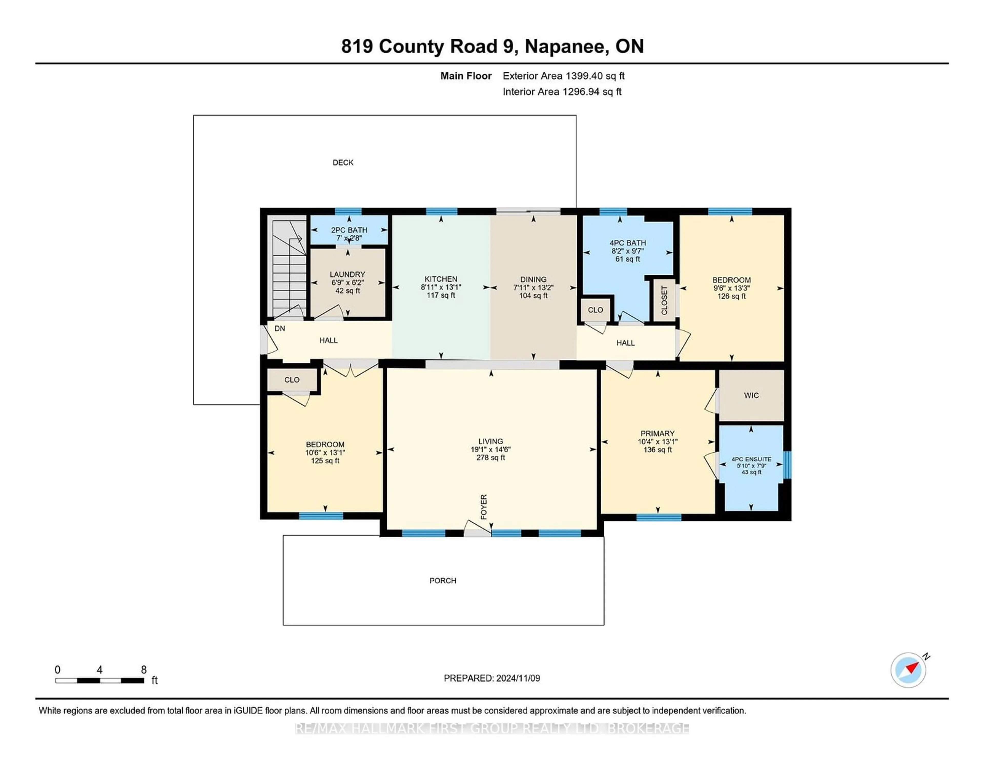 Floor plan for 819 County Rd 9 Rd, Greater Napanee Ontario K7R 3K8