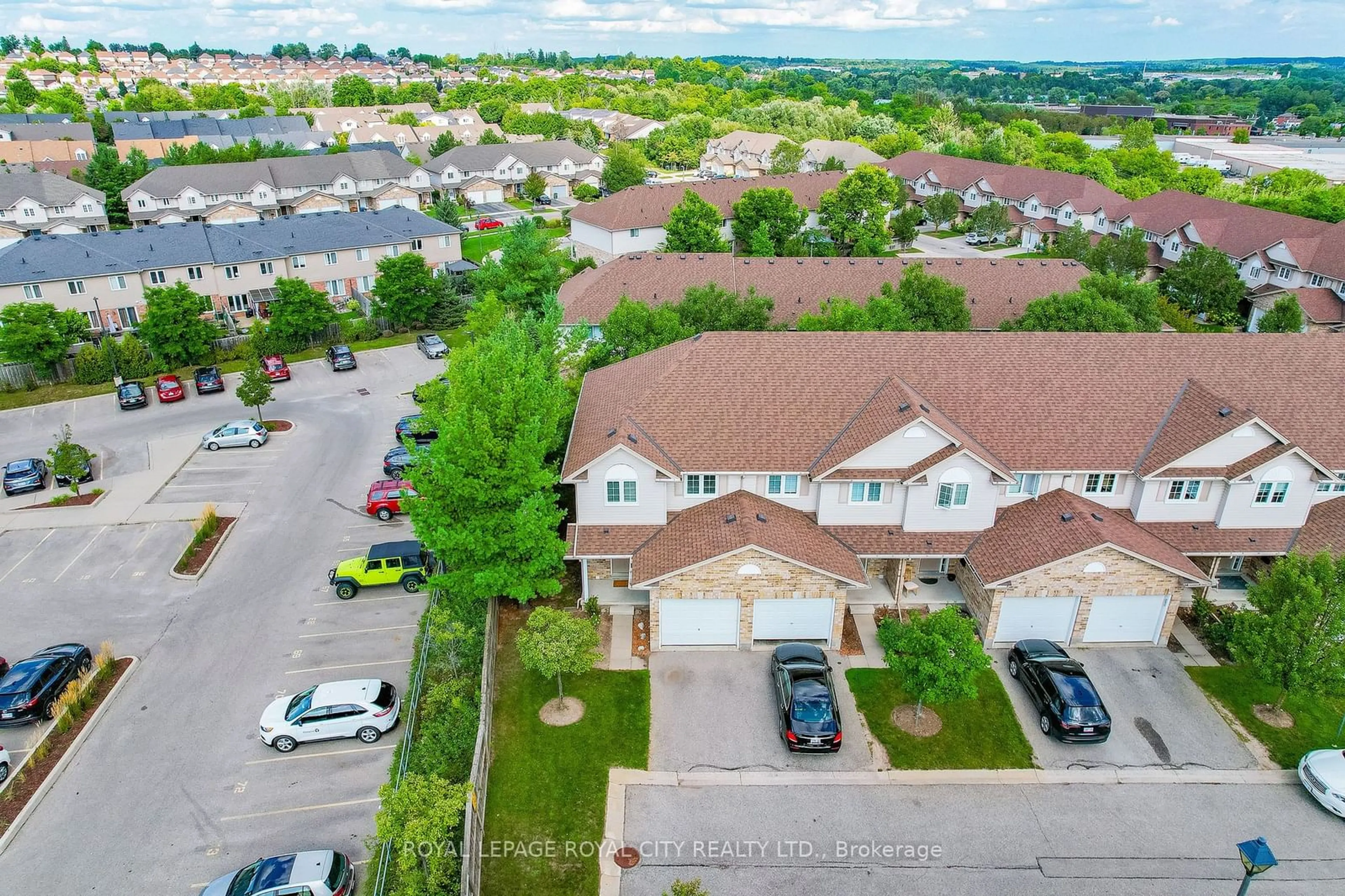 A pic from exterior of the house or condo, the street view for 146 Downey Rd #22B, Guelph Ontario N1C 0A2