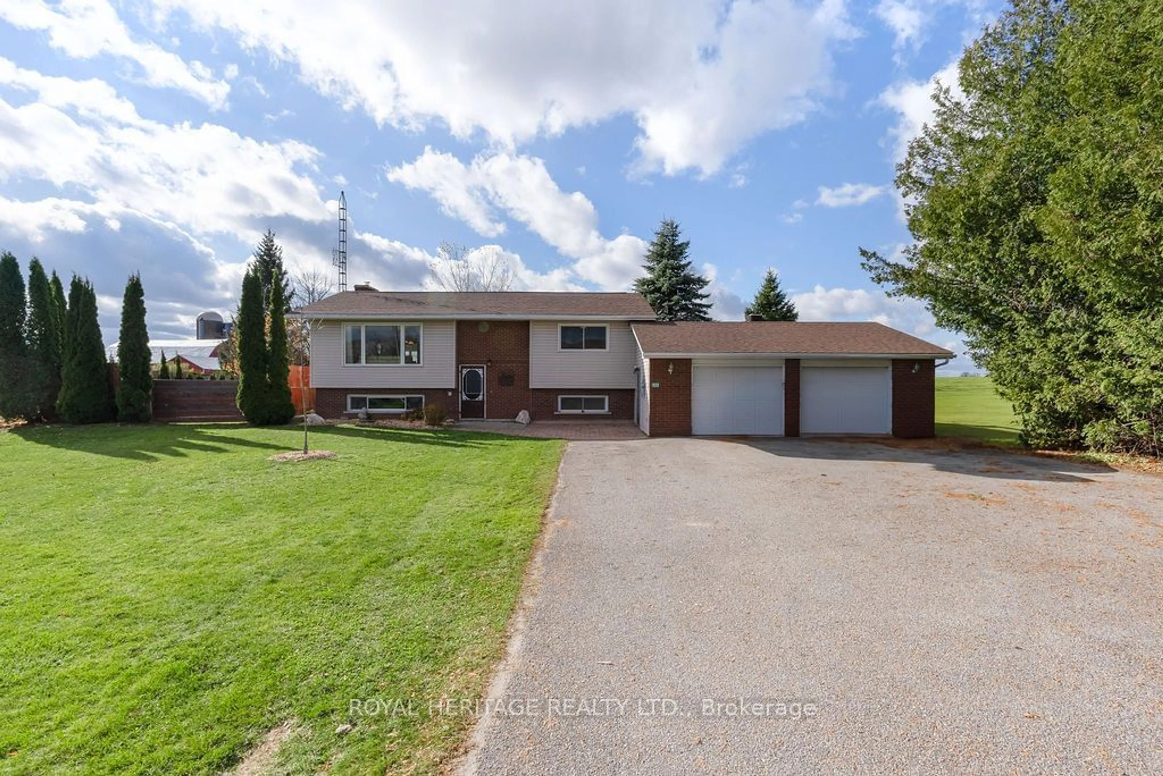 Frontside or backside of a home, the street view for 1029 Eldon Rd, Kawartha Lakes Ontario K0M 2M0