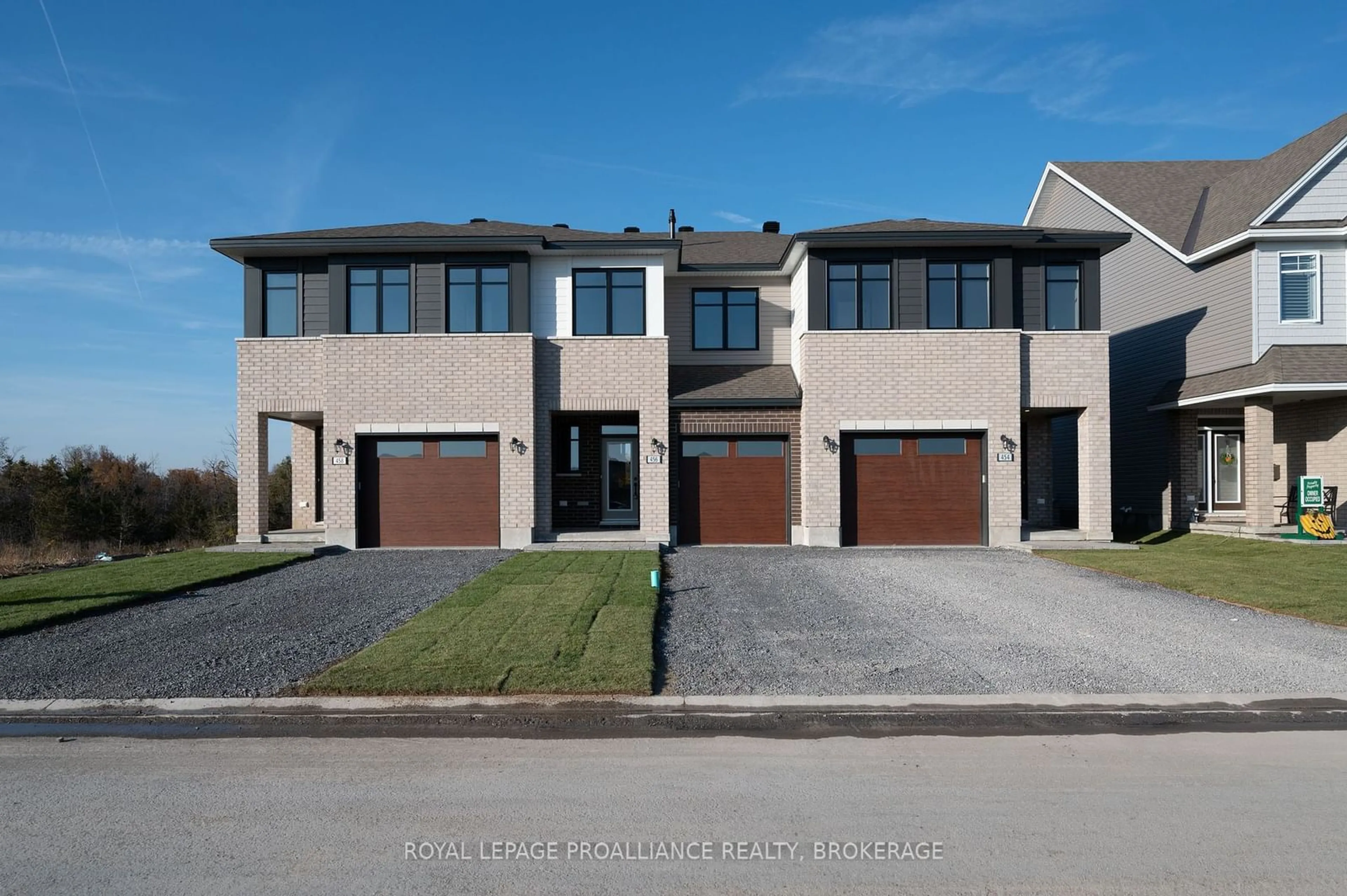 Frontside or backside of a home, the street view for 458 Buckthorn Dr, Kingston Ontario K7P 0R7