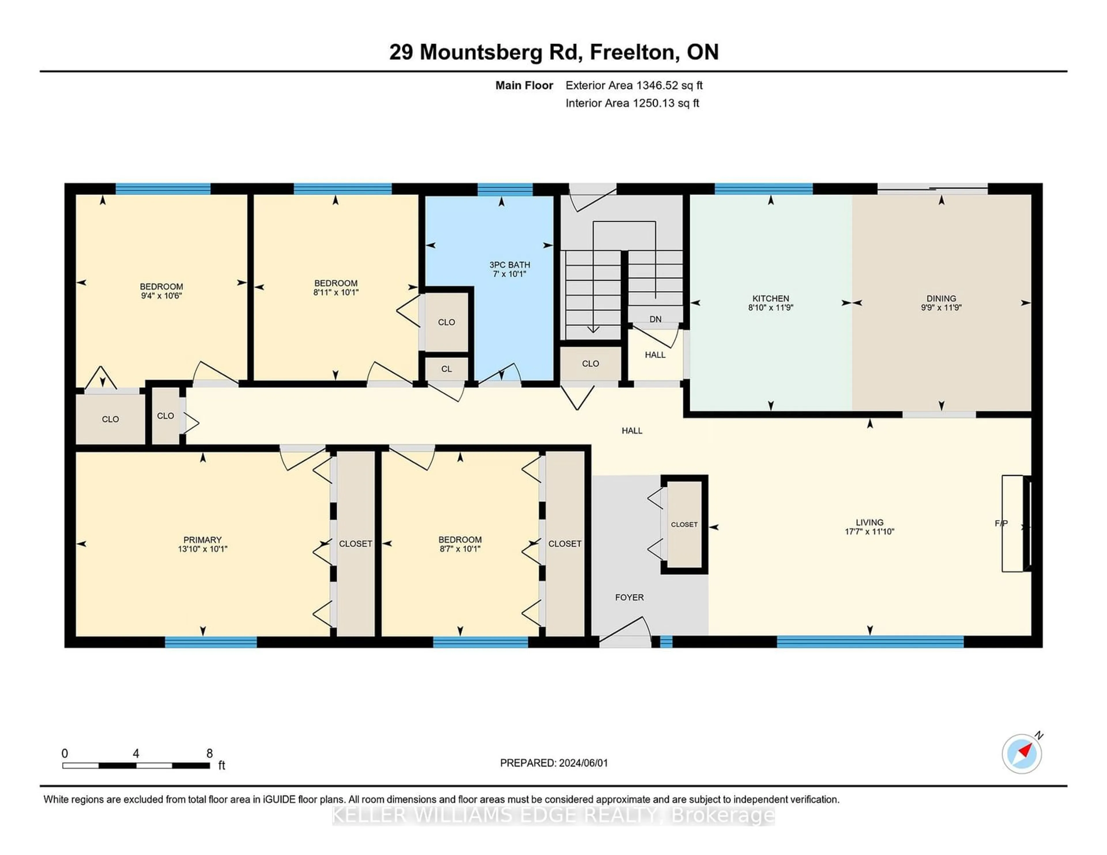 Floor plan for 29 Mountsberg Rd, Hamilton Ontario L0P 1B0