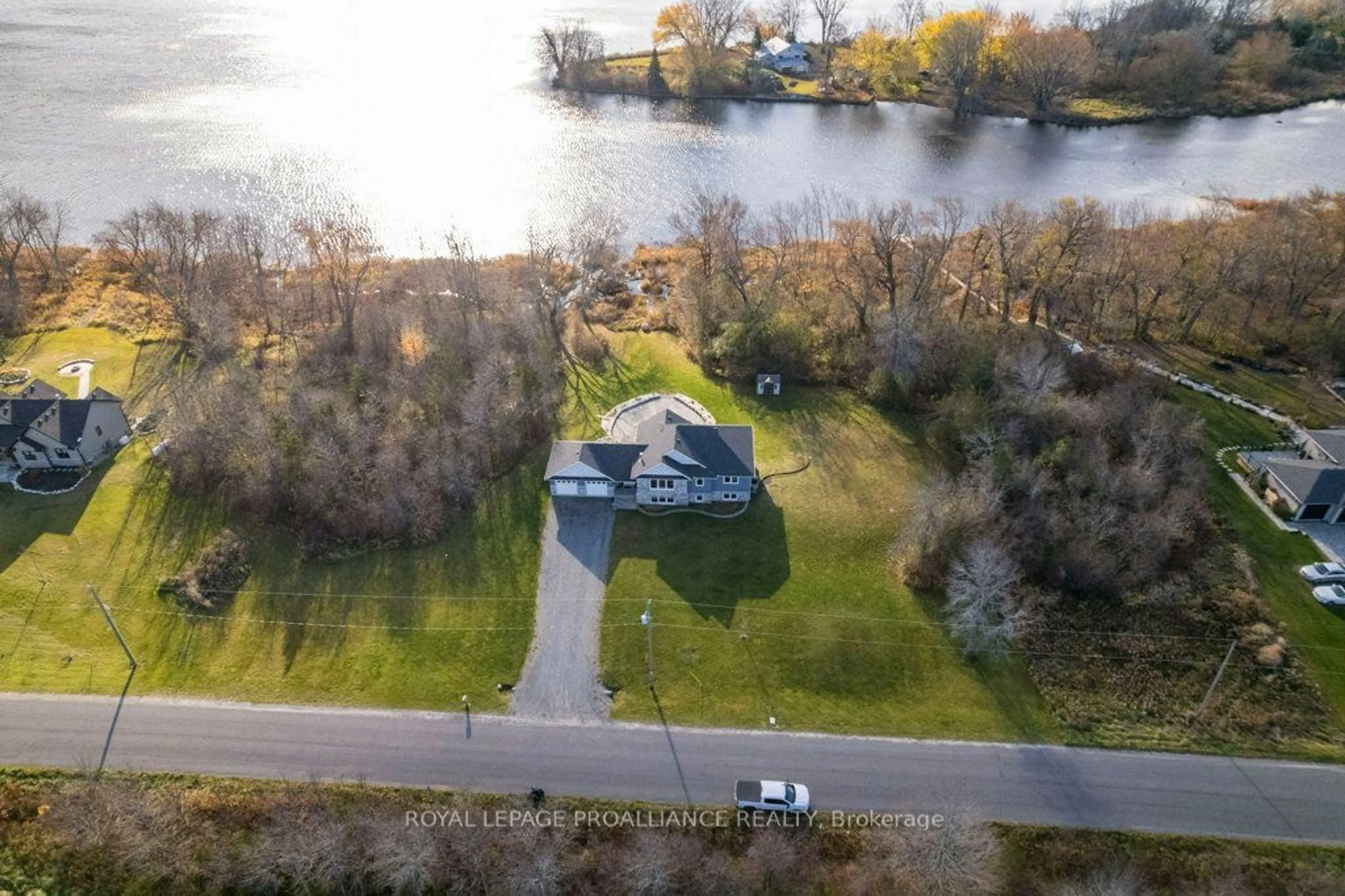 A pic from exterior of the house or condo, the view of lake or river for 1647 Lakeside Dr, Prince Edward County Ontario K0K 1T0