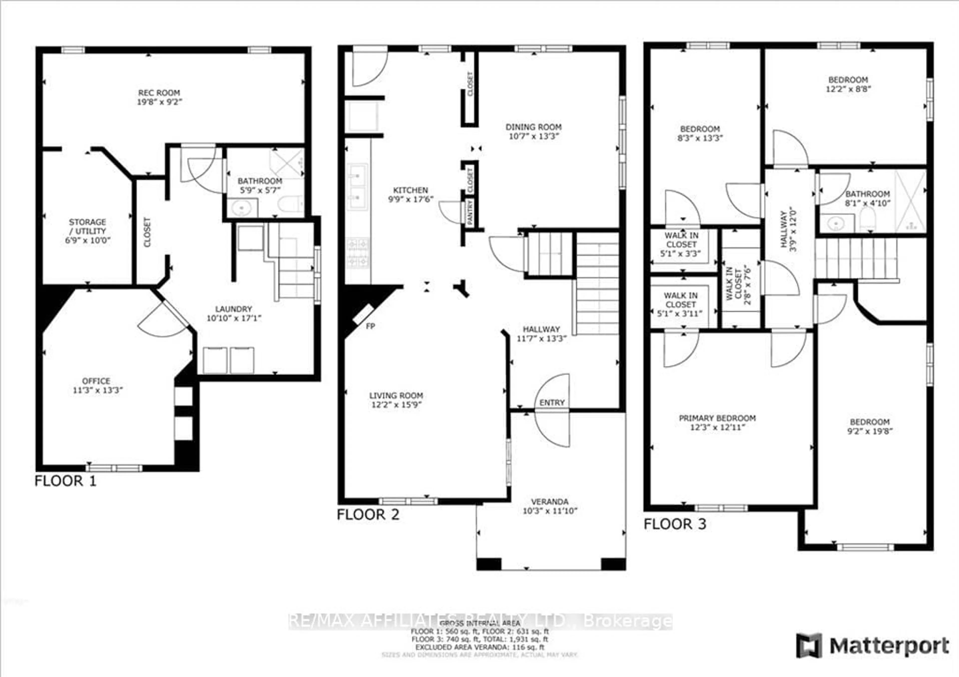 Floor plan for 89 JAMES St, Brockville Ontario K6V 1K7