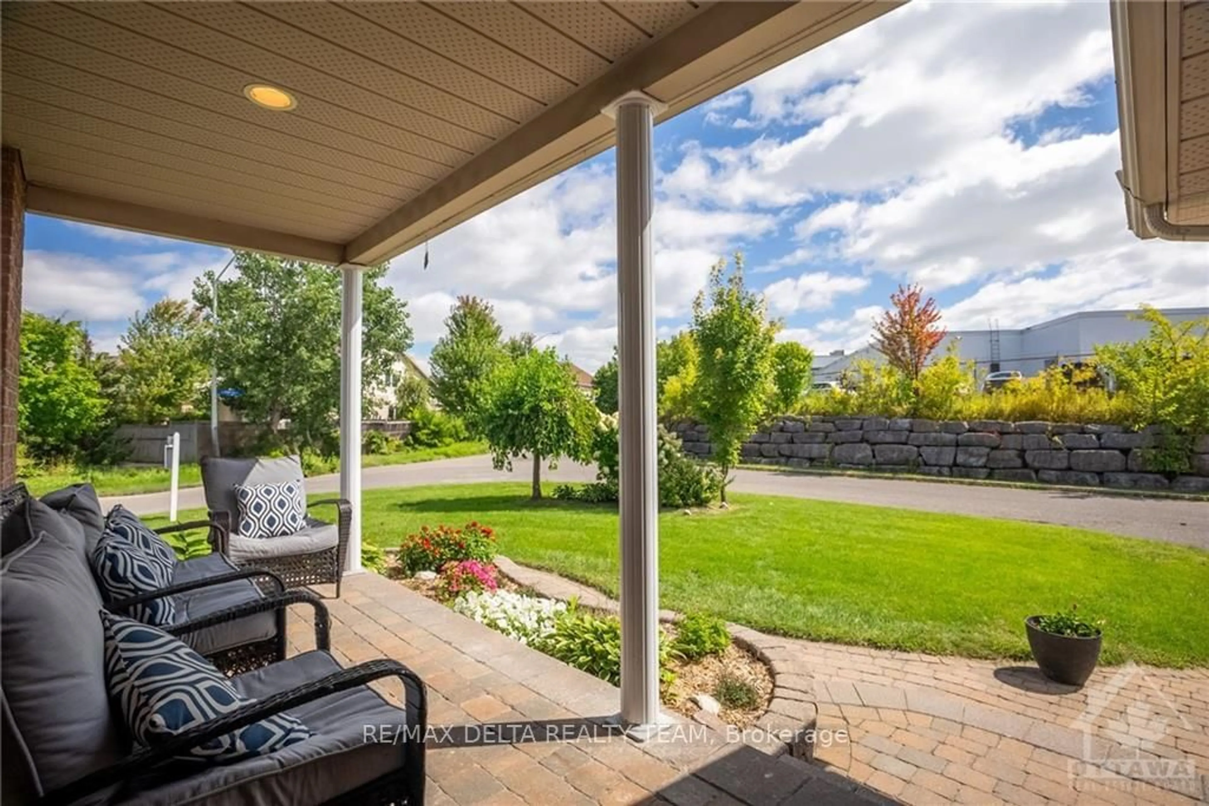 Patio, the fenced backyard for 2845 HANK RIVERS Dr, Blossom Park - Airport and Area Ontario K1T 4A2