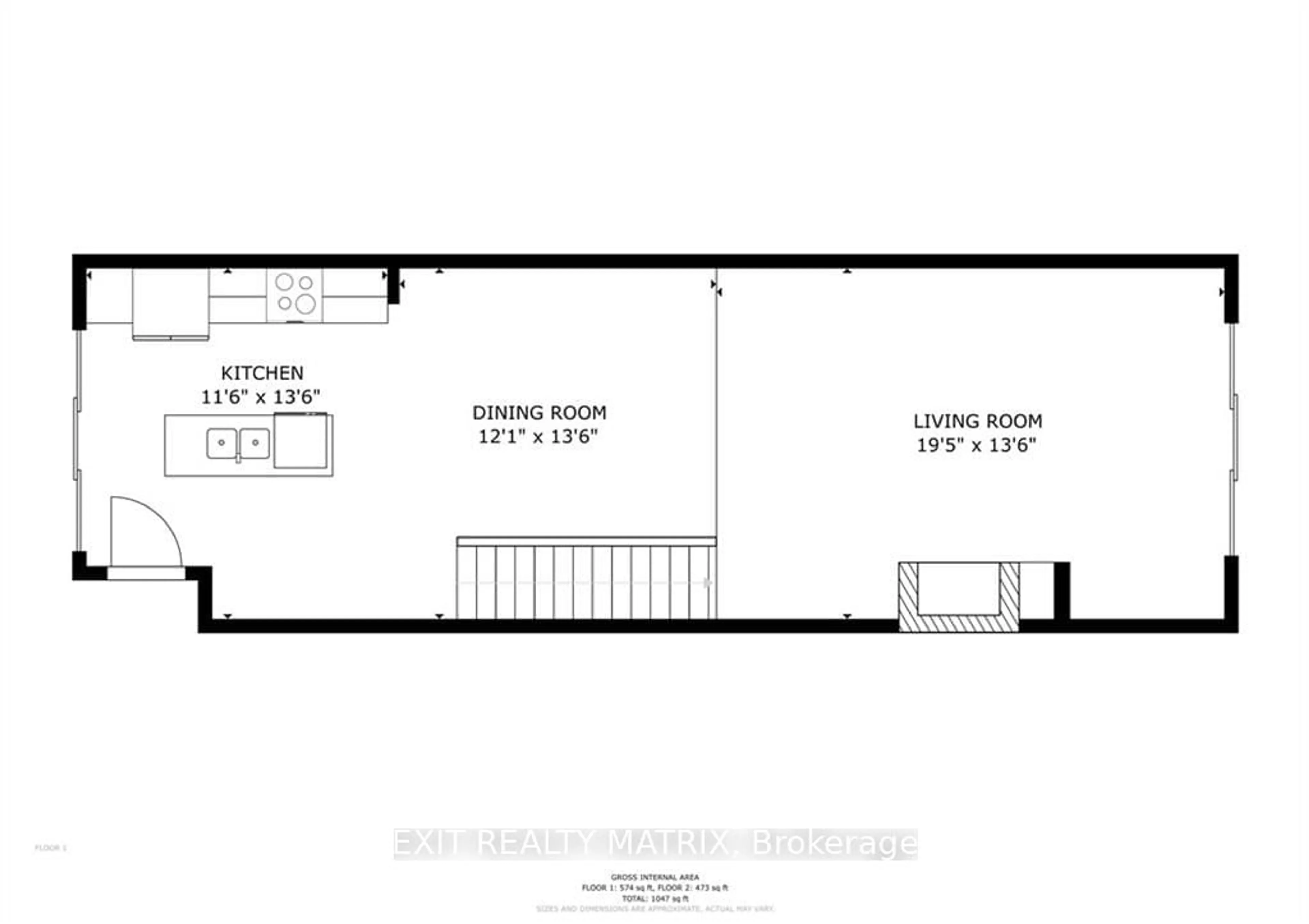 Floor plan for 2890 PRESQU'ILE Rd #14, Alfred and Plantagenet Ontario K0B 1J0