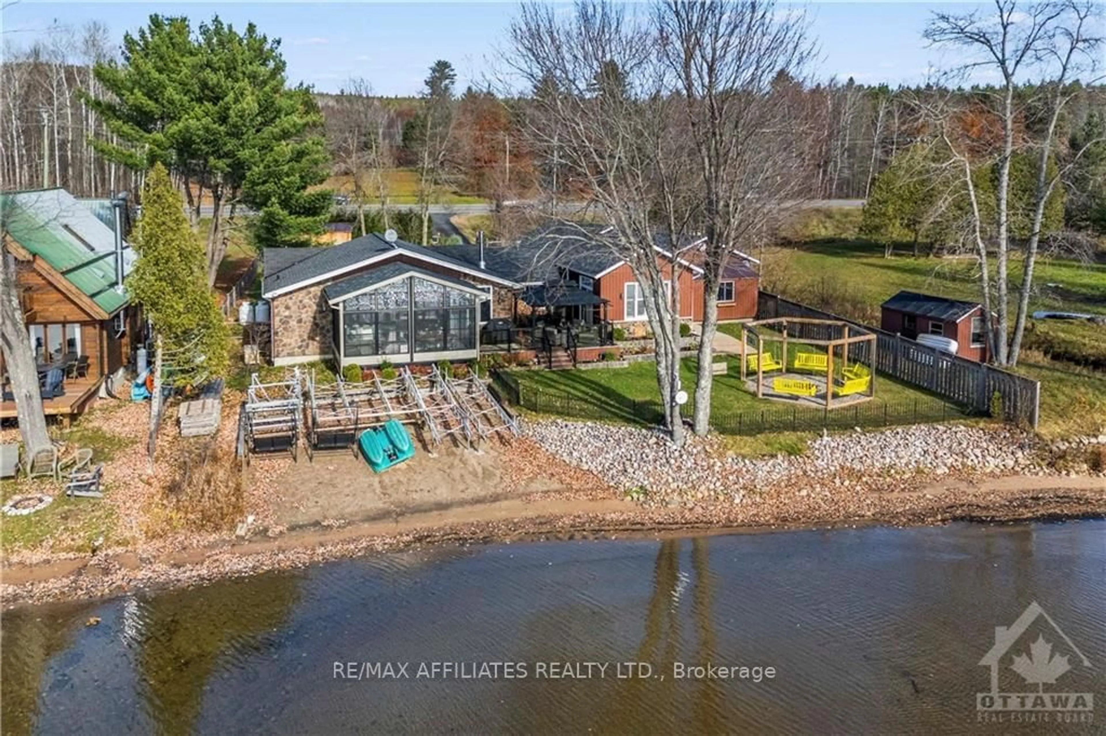 A pic from exterior of the house or condo, cottage for 12341 HIGHWAY 60, North Algona Wilberforce Ontario K0J 1X0