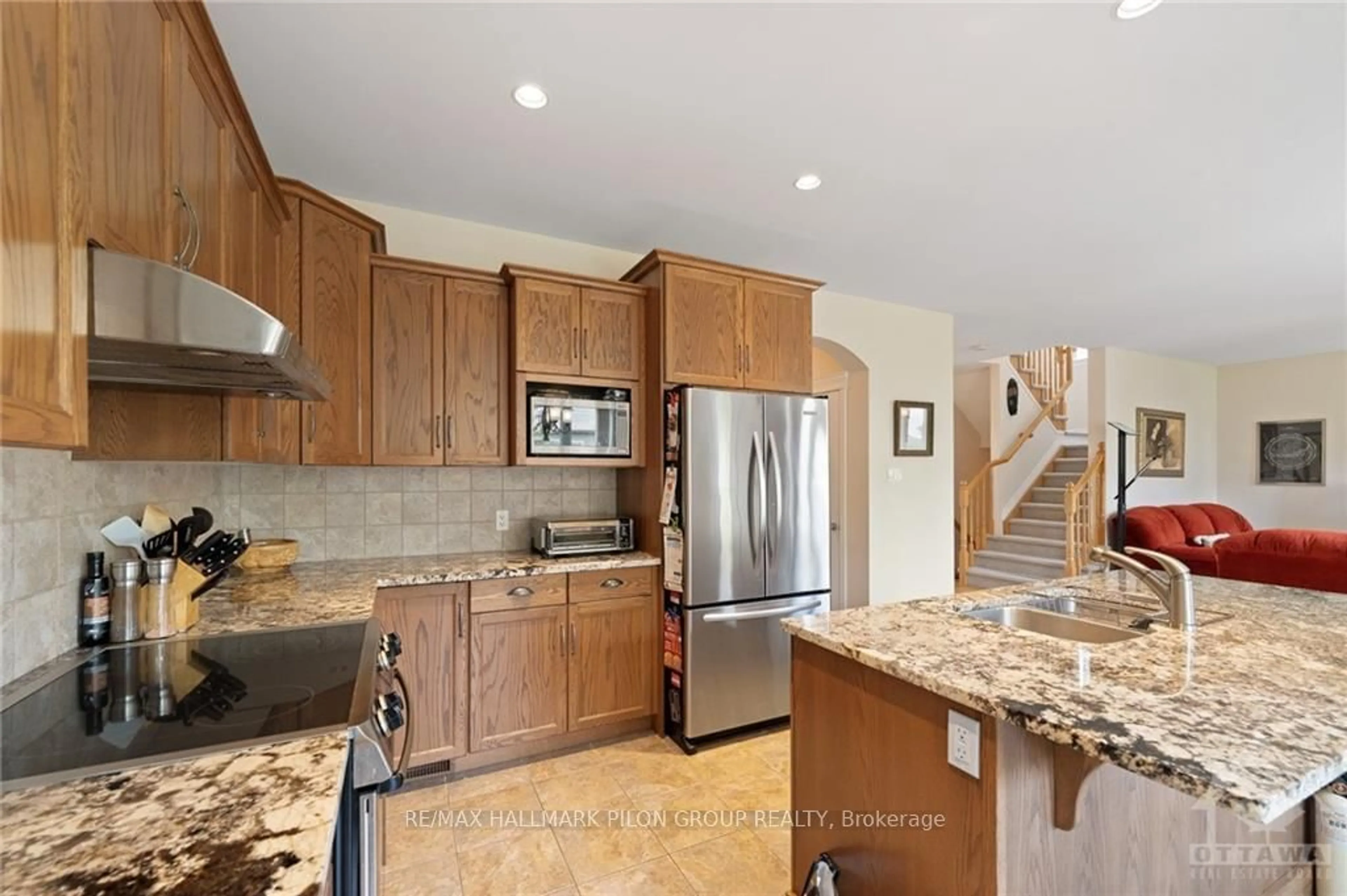 Open concept kitchen for 1817 MICKELBERRY Cres, Orleans - Cumberland and Area Ontario K4A 0E6