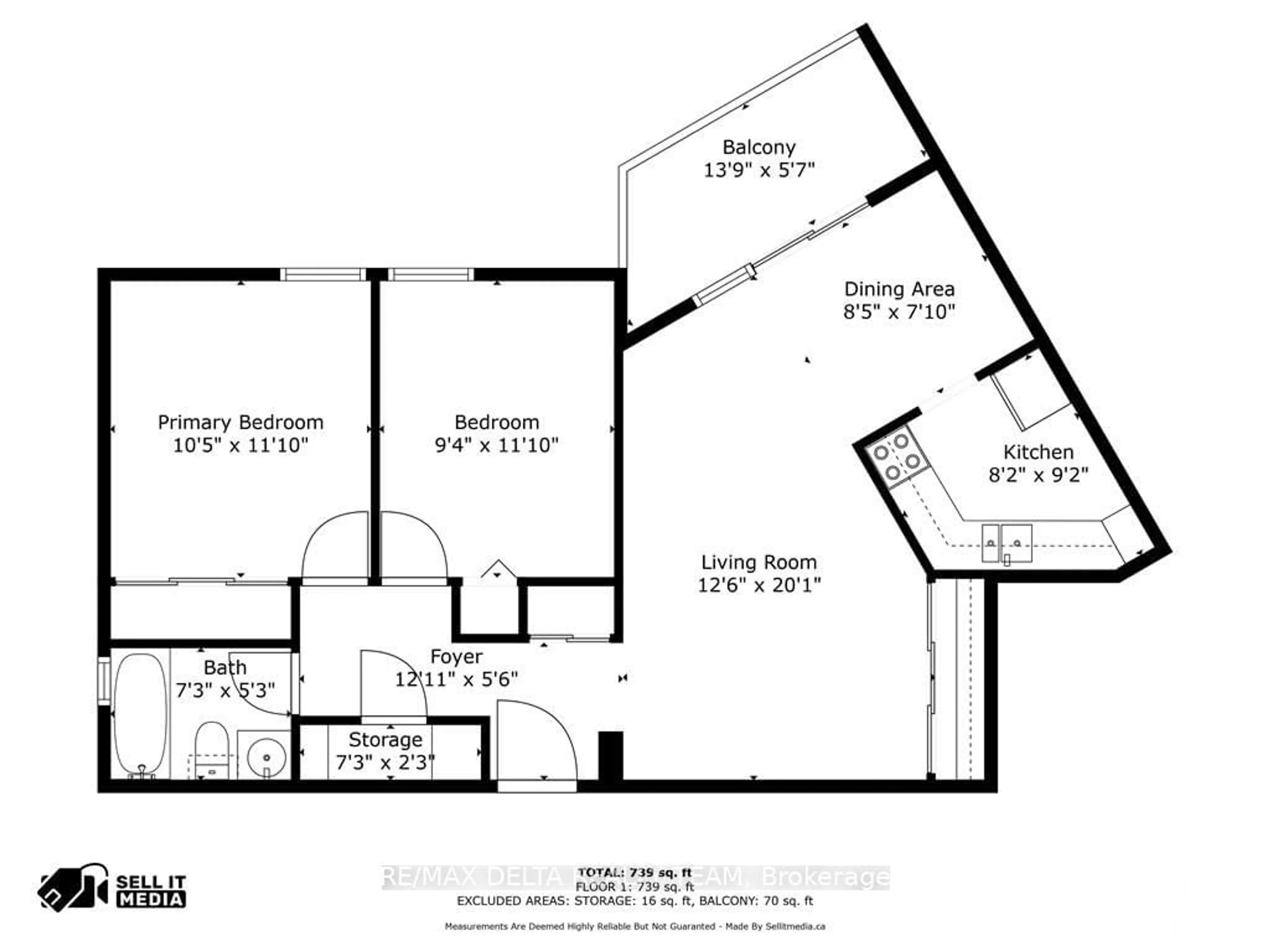 Floor plan for 2020 JASMINE Cres #1018, Beacon Hill North - South and Area Ontario K1J 8K5