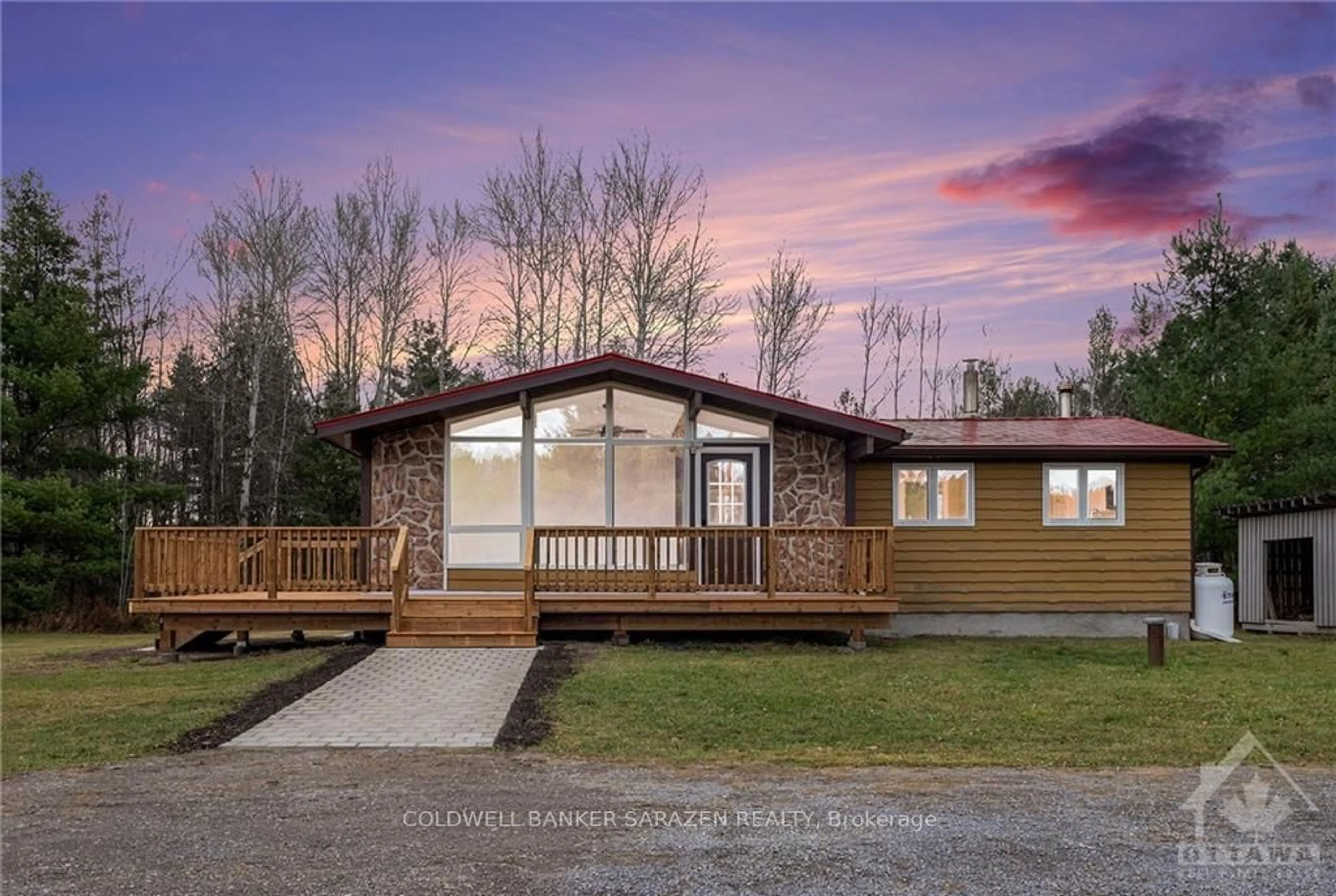 Frontside or backside of a home, cottage for 177 CALABOGIE Rd, McNab/Braeside Ontario K7S 3G8