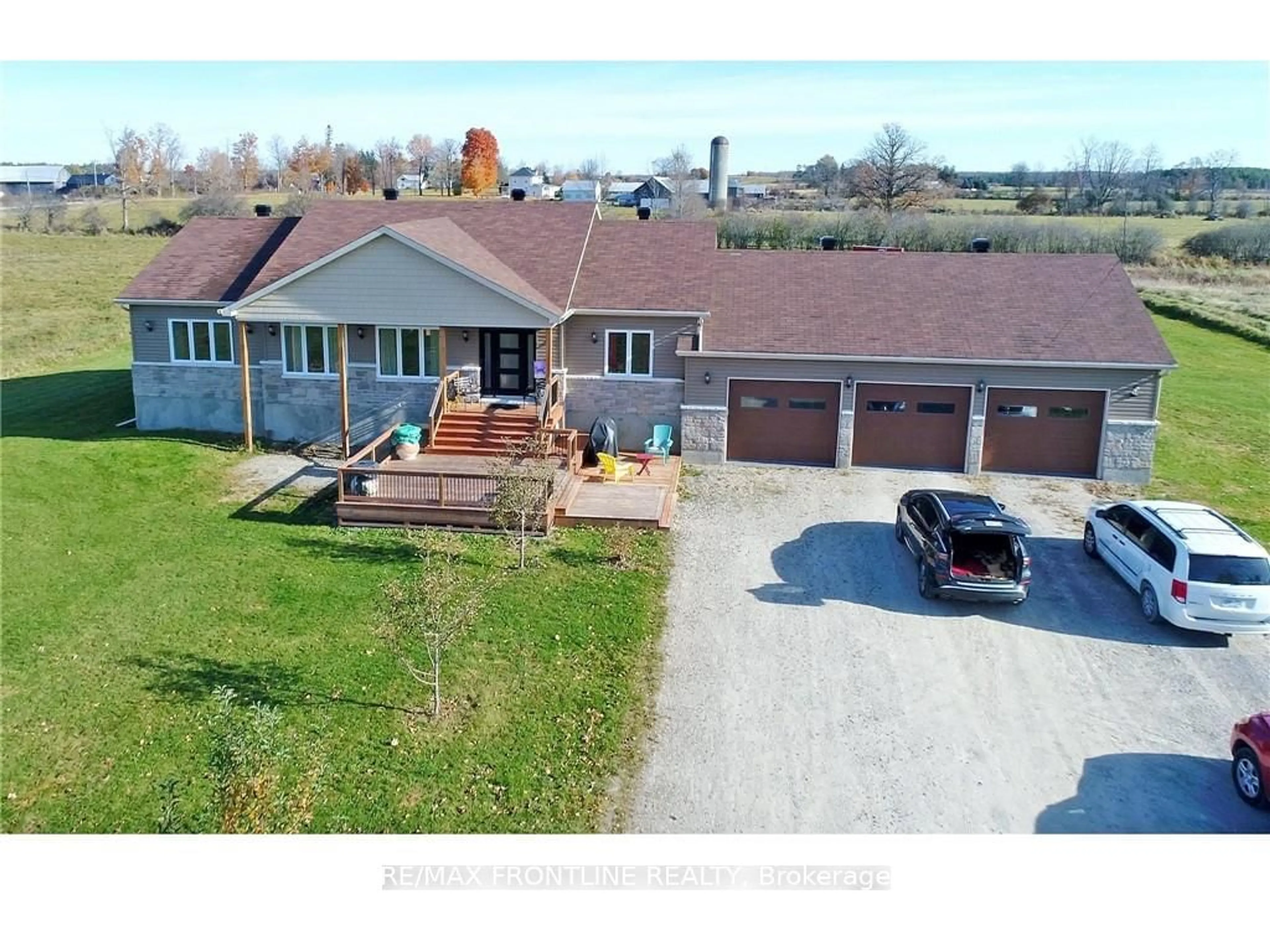 Frontside or backside of a home, the street view for 1496 DRUMMOND SCHOOL Rd, Drummond/North Elmsley Ontario K7H 0K5