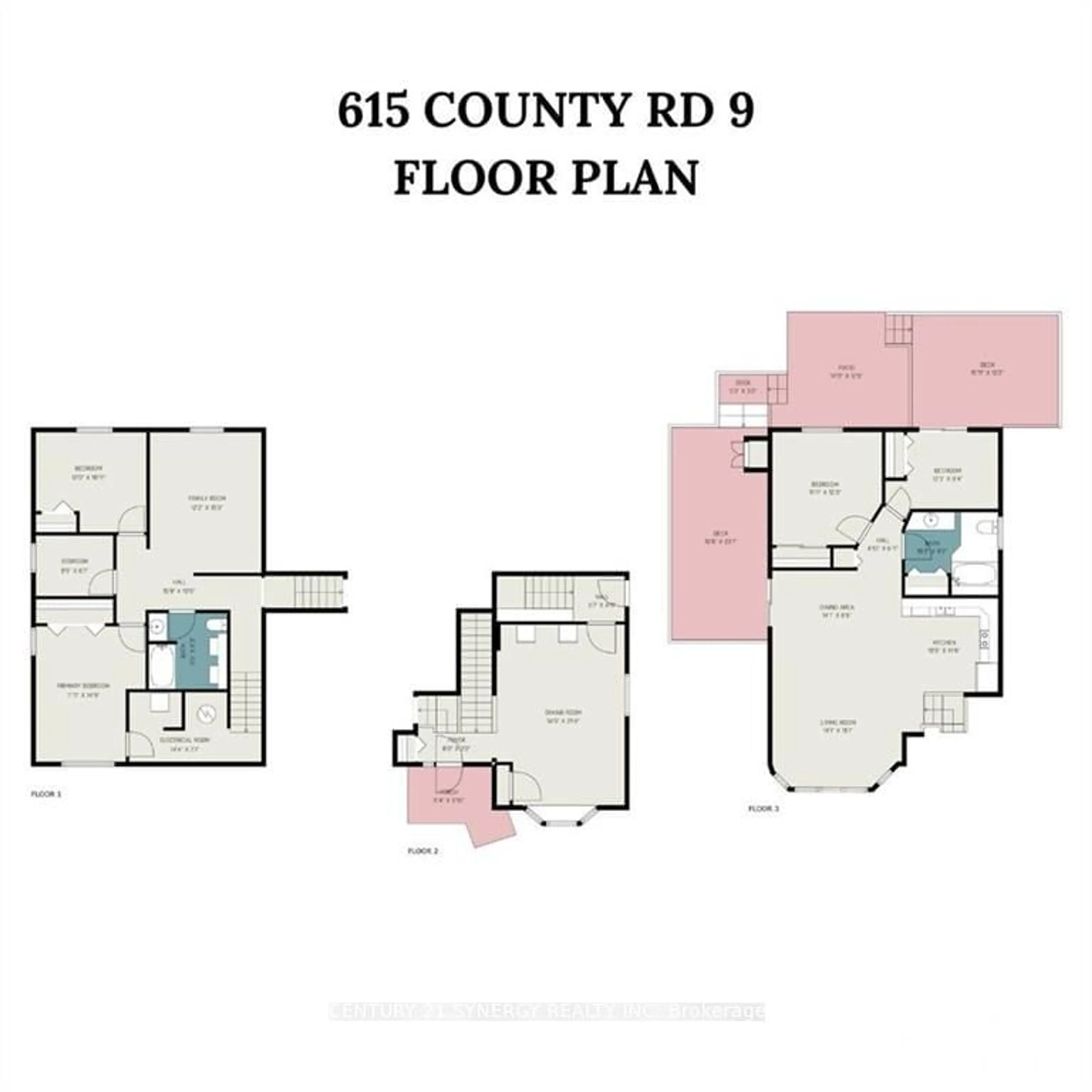 Floor plan for 615 COUNTY RD 9 Rd, Alfred and Plantagenet Ontario K0B 1L0