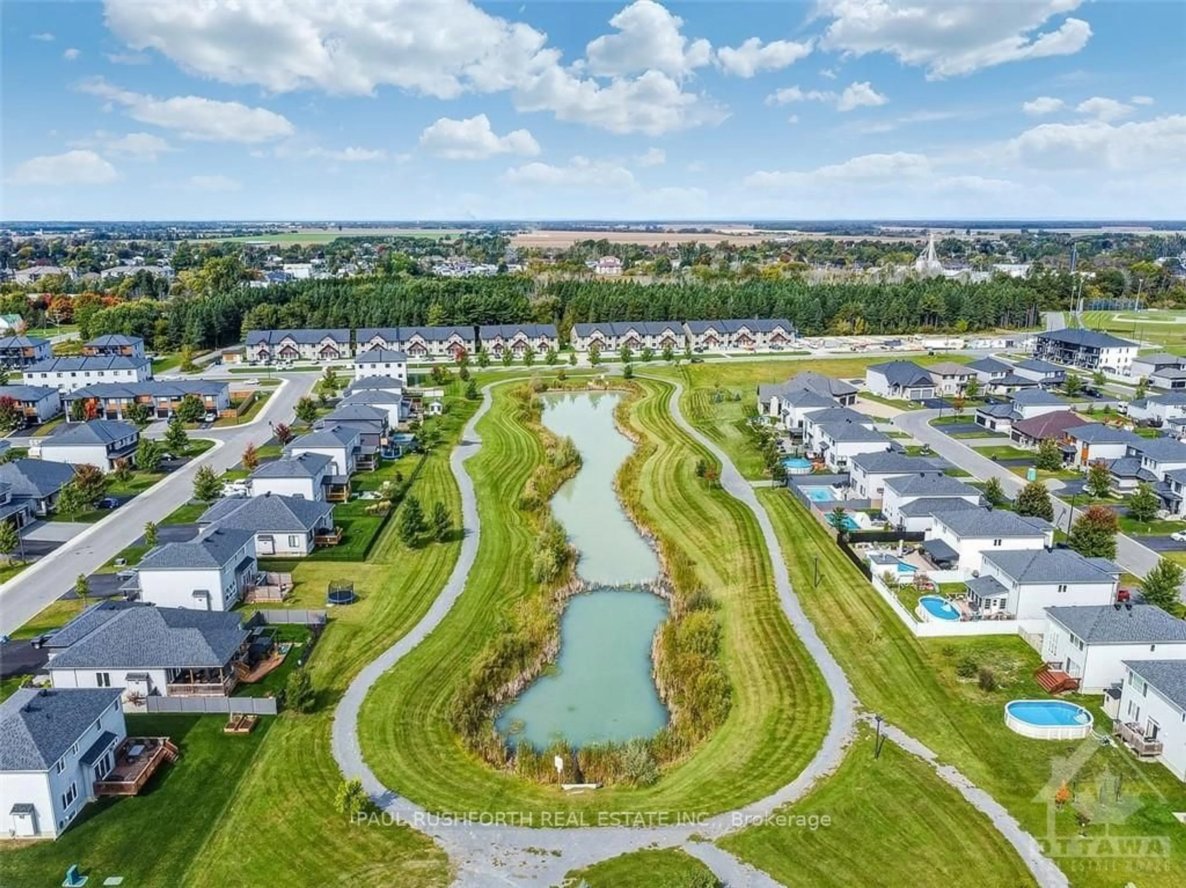 A pic from exterior of the house or condo, the view of lake or river for 91 ST MORITZ Tr #305, Russell Ontario K0A 1W0